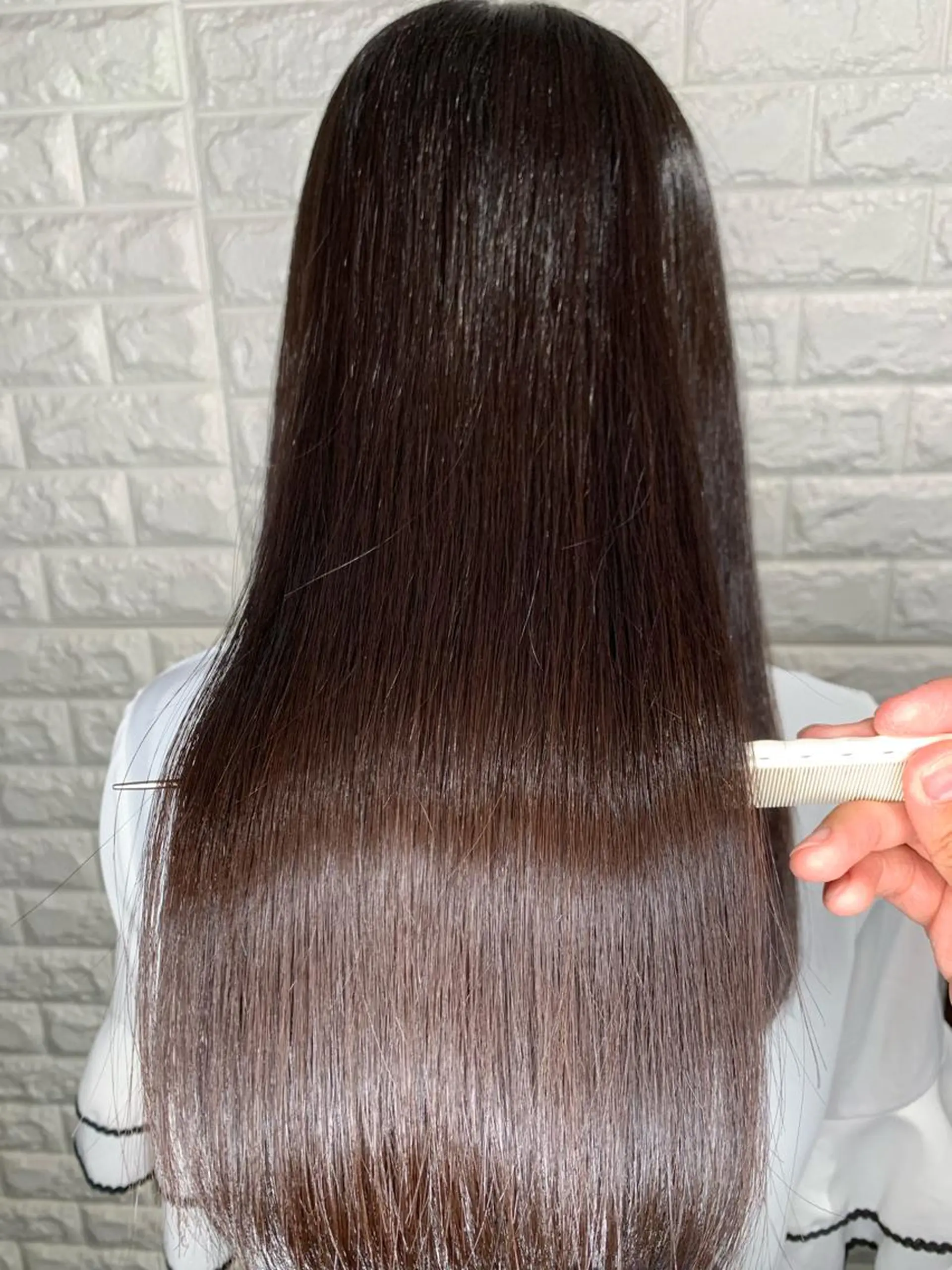 ロング 髪質改善 縮毛矯正 トリートメント ヘッドスパ Lee東三国 店長 谷辻誠志のヘアスタイル