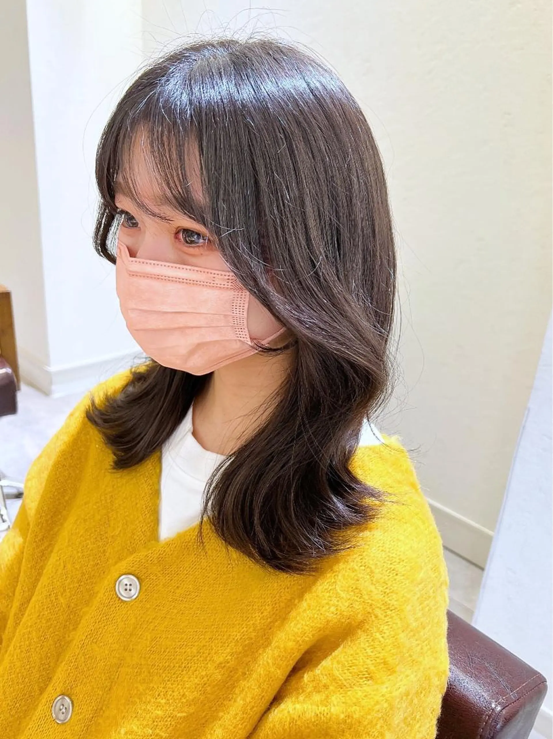 セミロング カラー 韓国ヘア×髪質改善 /yoshikaのヘアスタイル