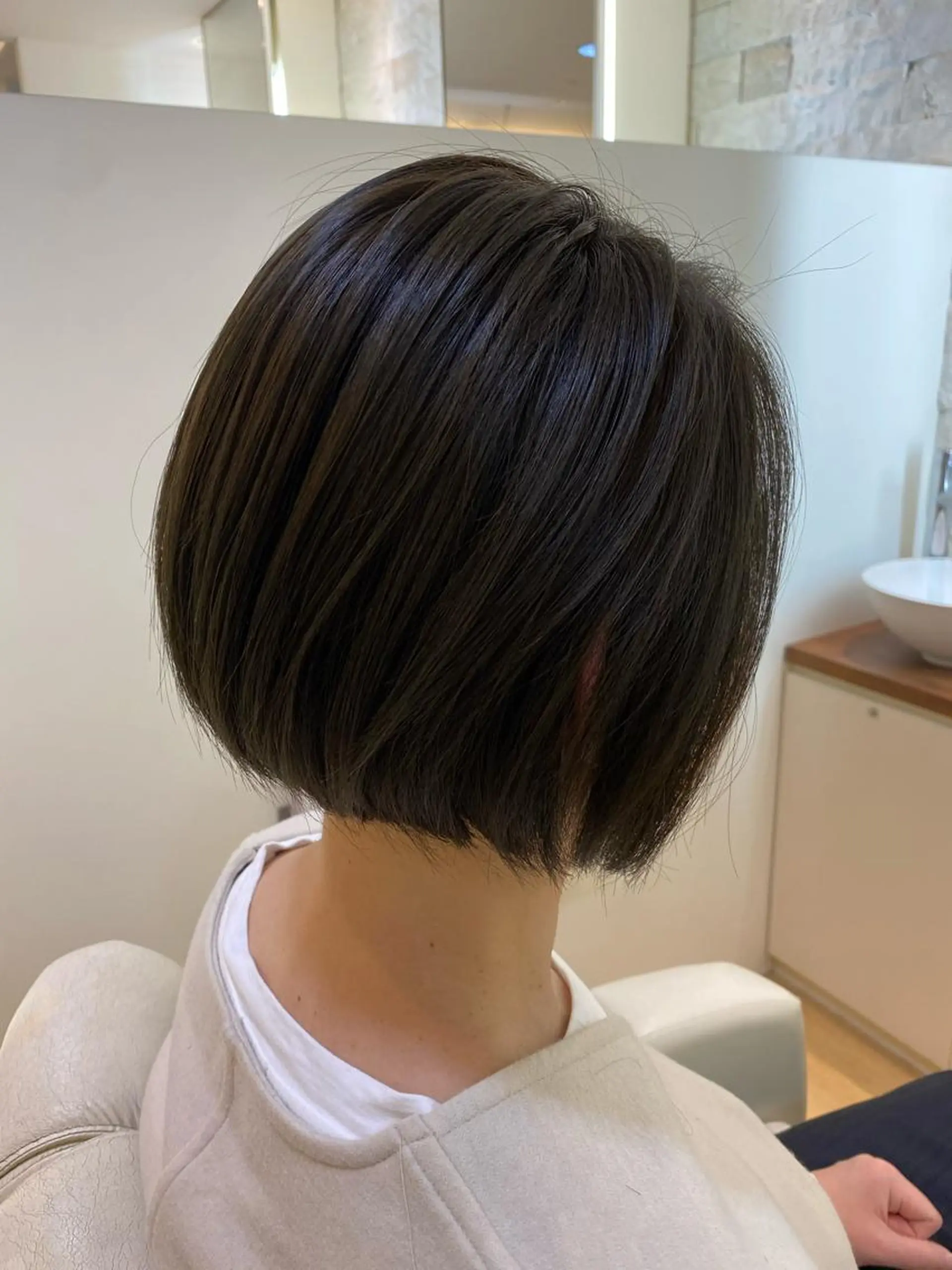 ショート カラー ショートボブ ボブ 髪質改善 ショートヘア 『髪質改善』服部 隆志のヘアスタイル