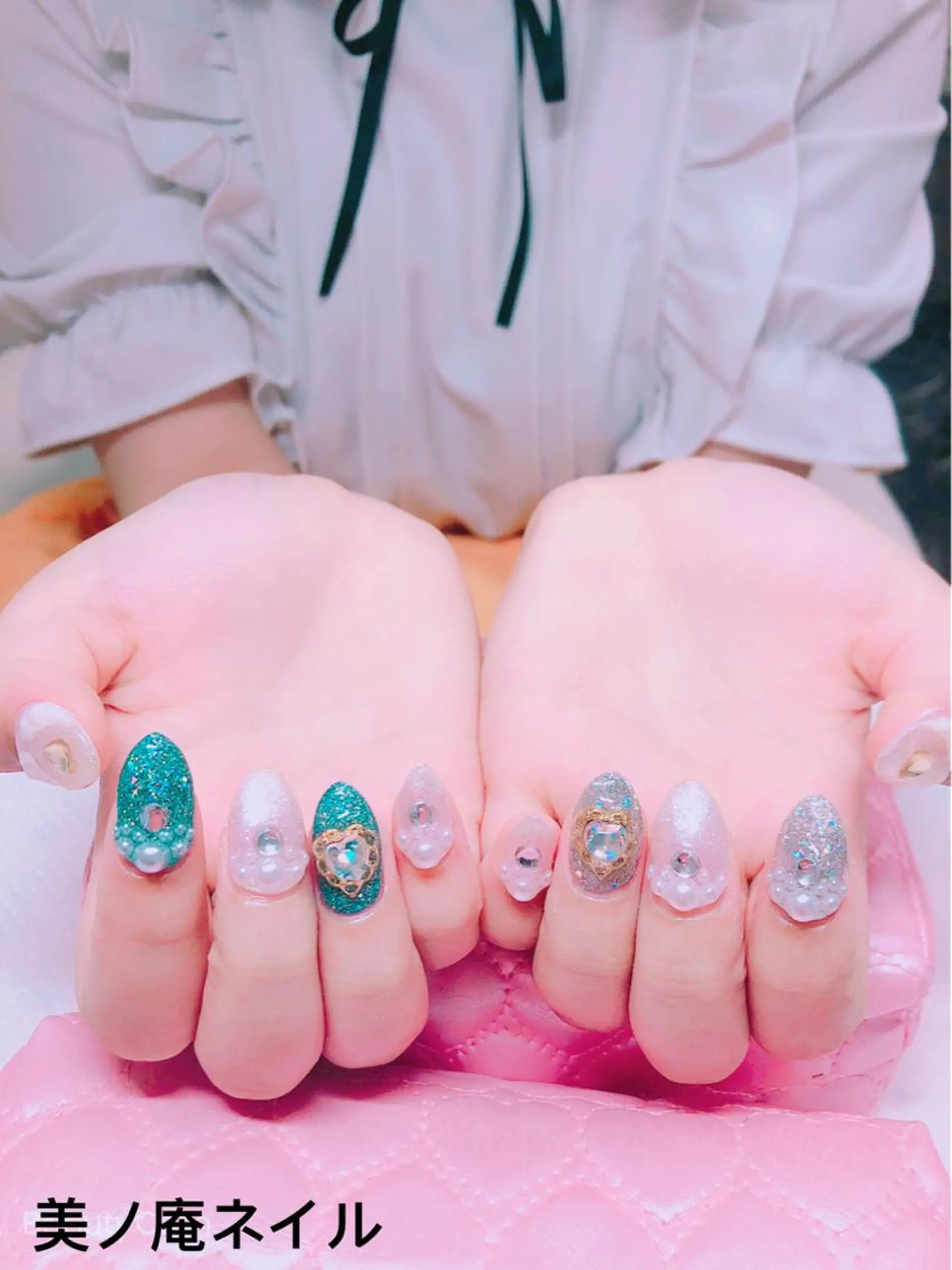 ネイル ハンドネイル ハンドケア 美ノ庵ネイルサロン メトロポリタン前店のネイルデザイン