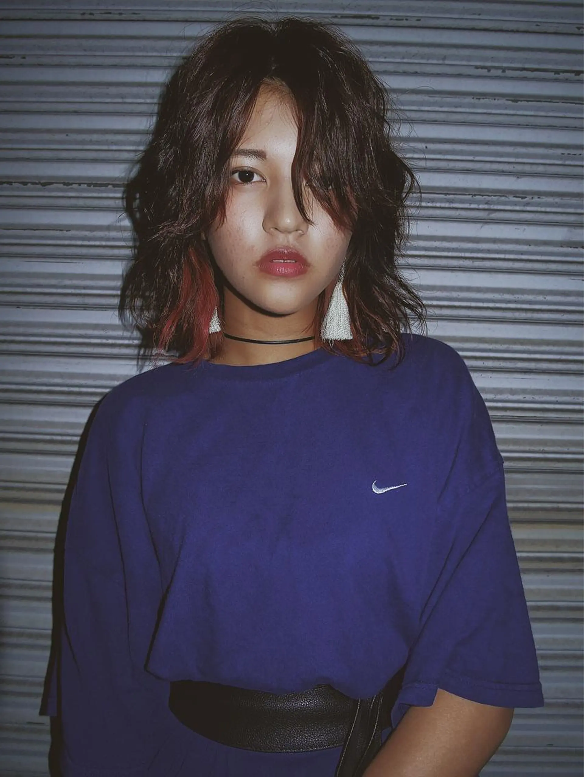 ミディアム カラー レイヤーカット/ パーマ/鎌田実奈歩のヘアスタイル