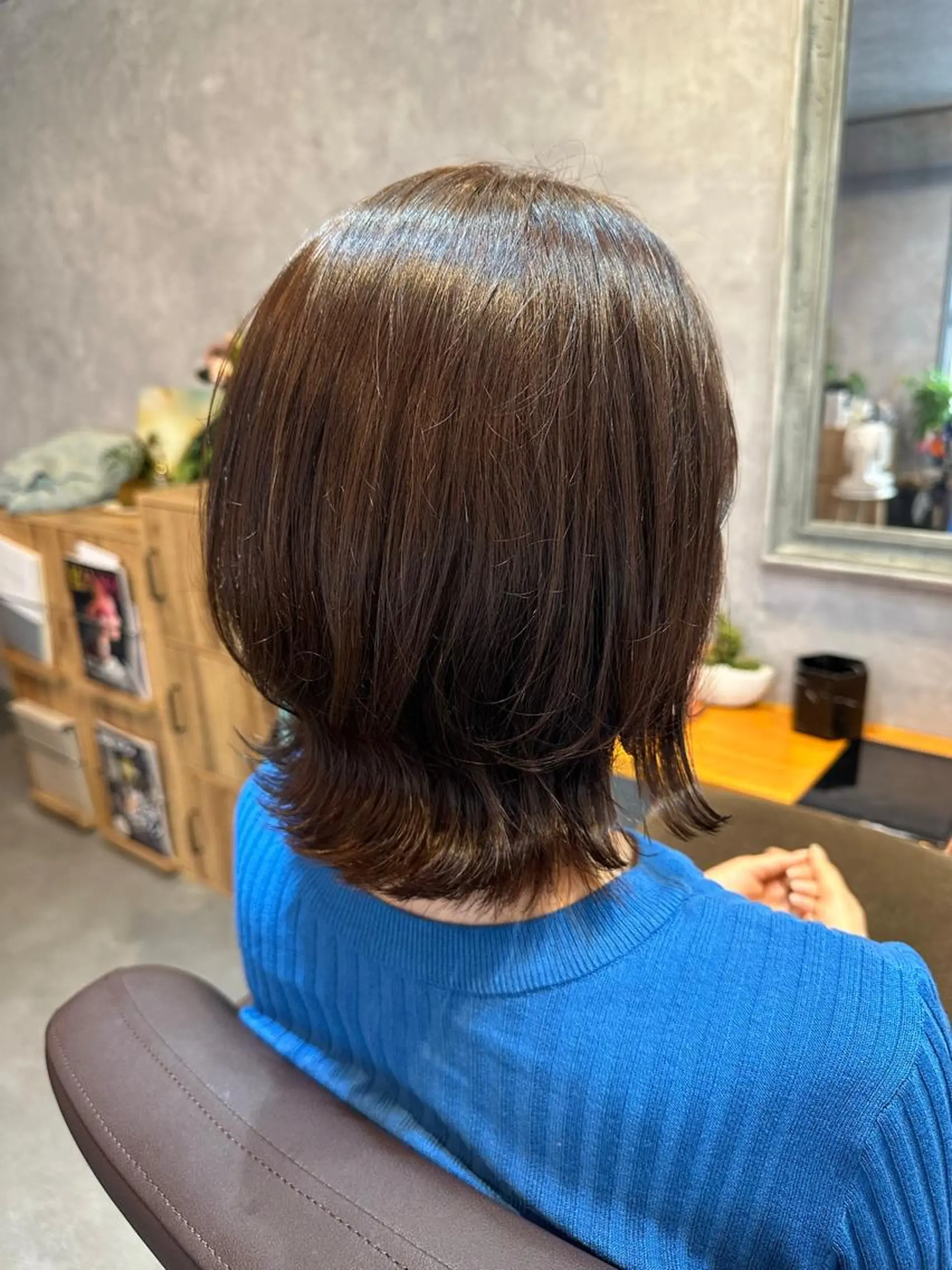 ミディアム カラー ヘアアレンジ trym/ 木原裕希のヘアスタイル