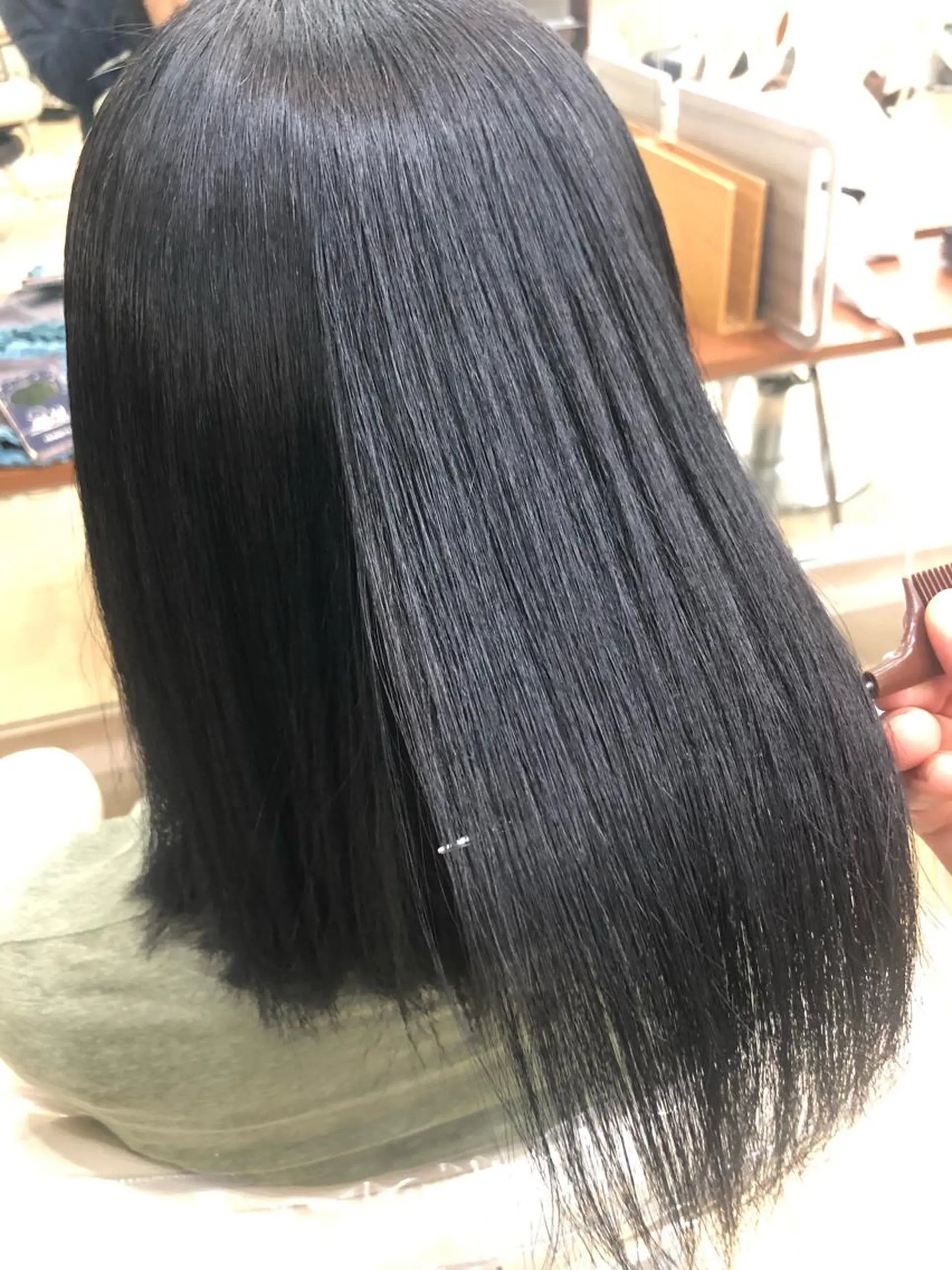 ロング 髪質改善 縮毛矯正 トリートメント 酸熱トリートメント ヘアカラー トリートメント コテ巻き風パーマ/ 髪質改善/河島恭平のヘアスタイル