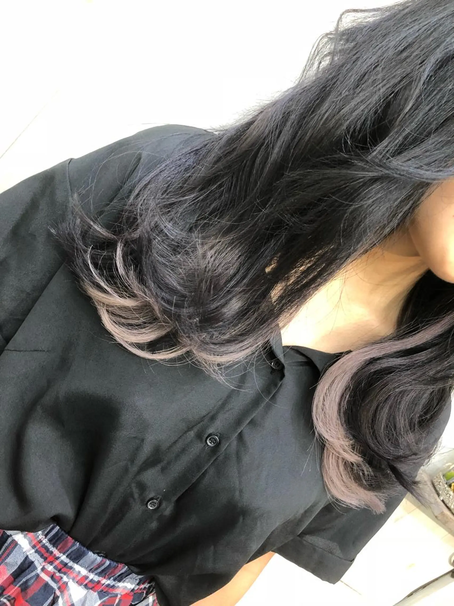 セミロング カラー ブリーチ インナーカラー ブリーチなしカラー エクステ カット ヘアカラー PSY(サイ)池袋 金田尚久🎨のヘアスタイル