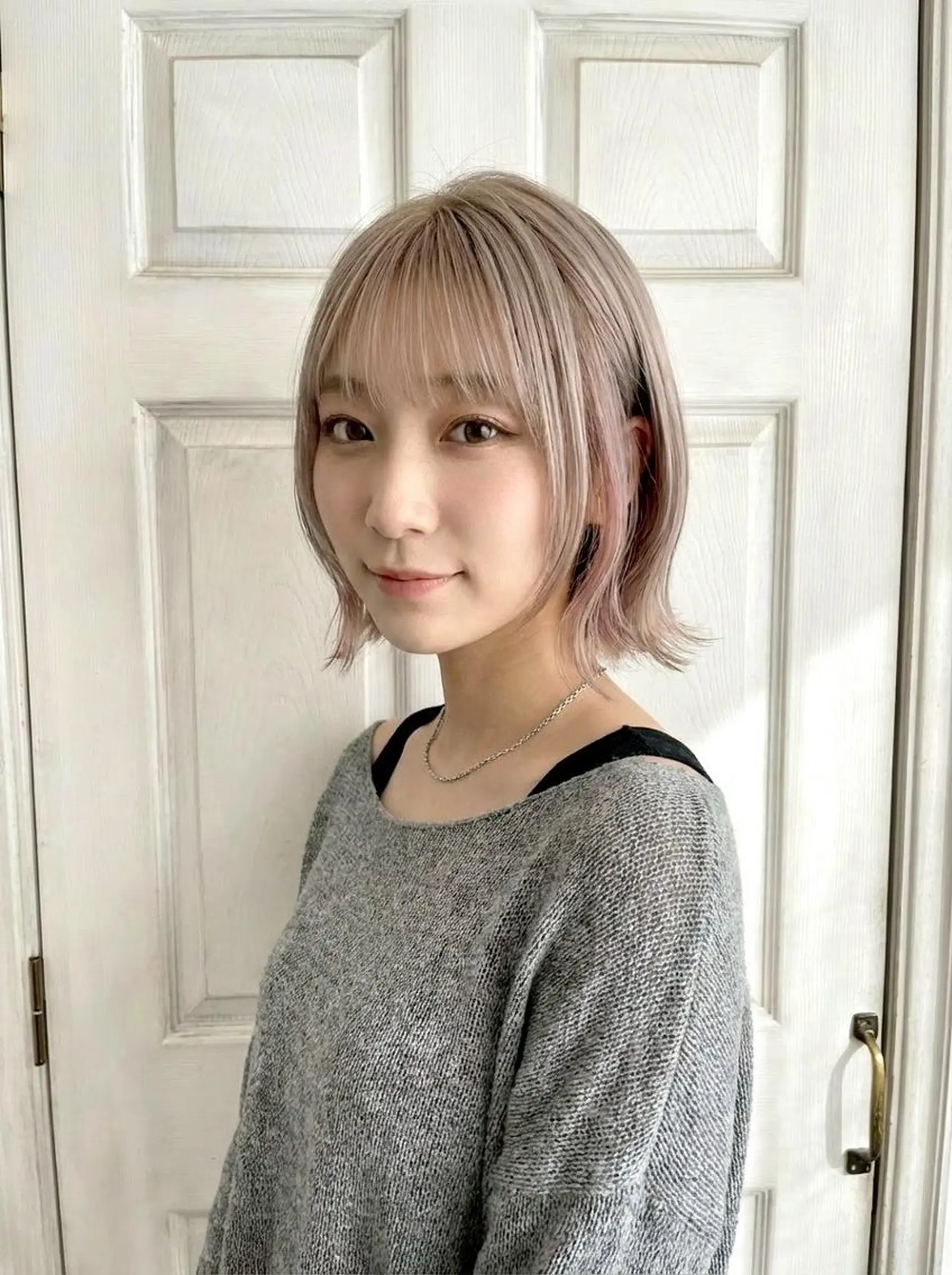ショート ボブ くびれヘア 顔周りカット 髪質改善 韓国風ヘア Aroma hair 🌙tanakaのヘアスタイル