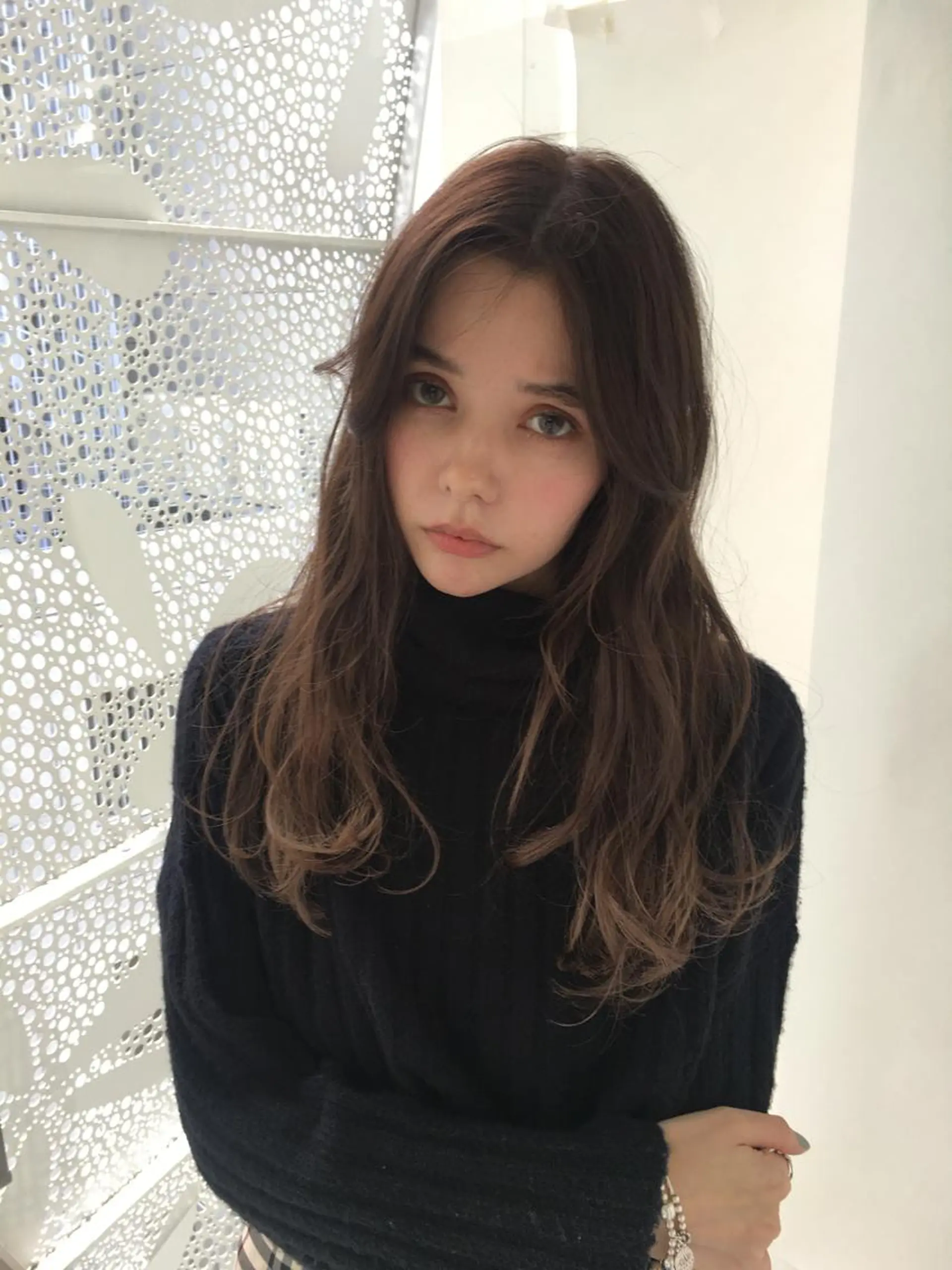 ロング カラー 鈴木 一貴のヘアスタイル