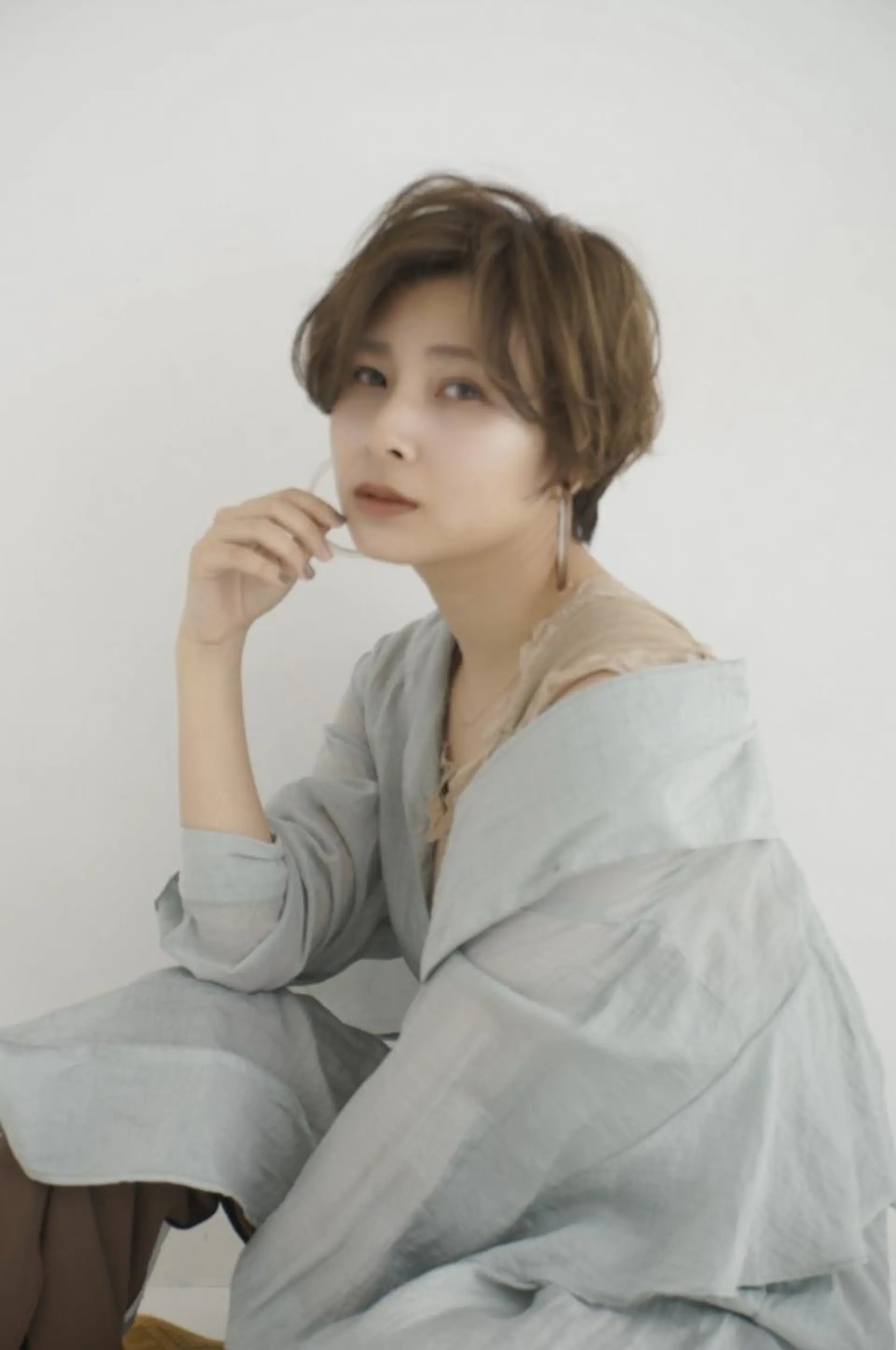 ショート カラー 似合わせカット🌿 前川のヘアスタイル