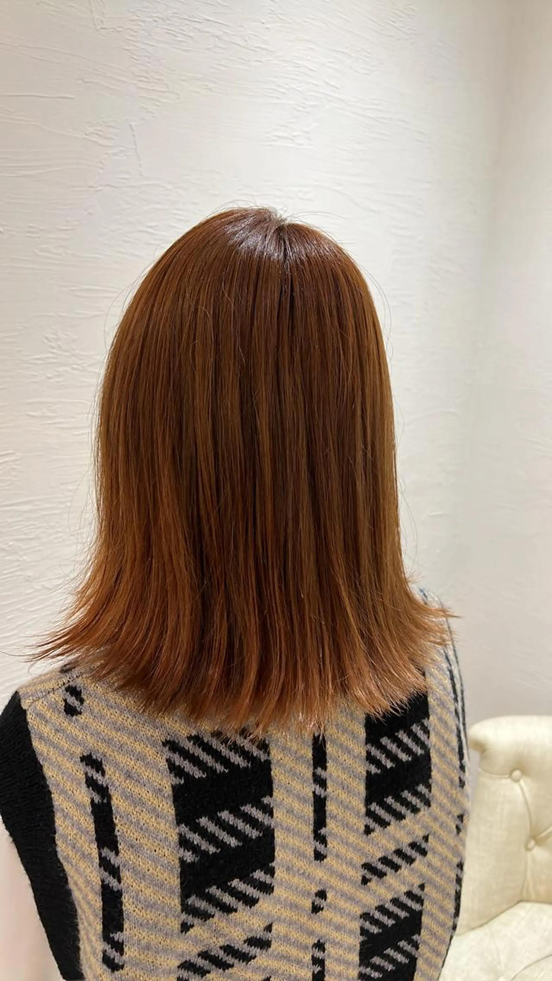 カラー 真野 じゅんなのヘアスタイル