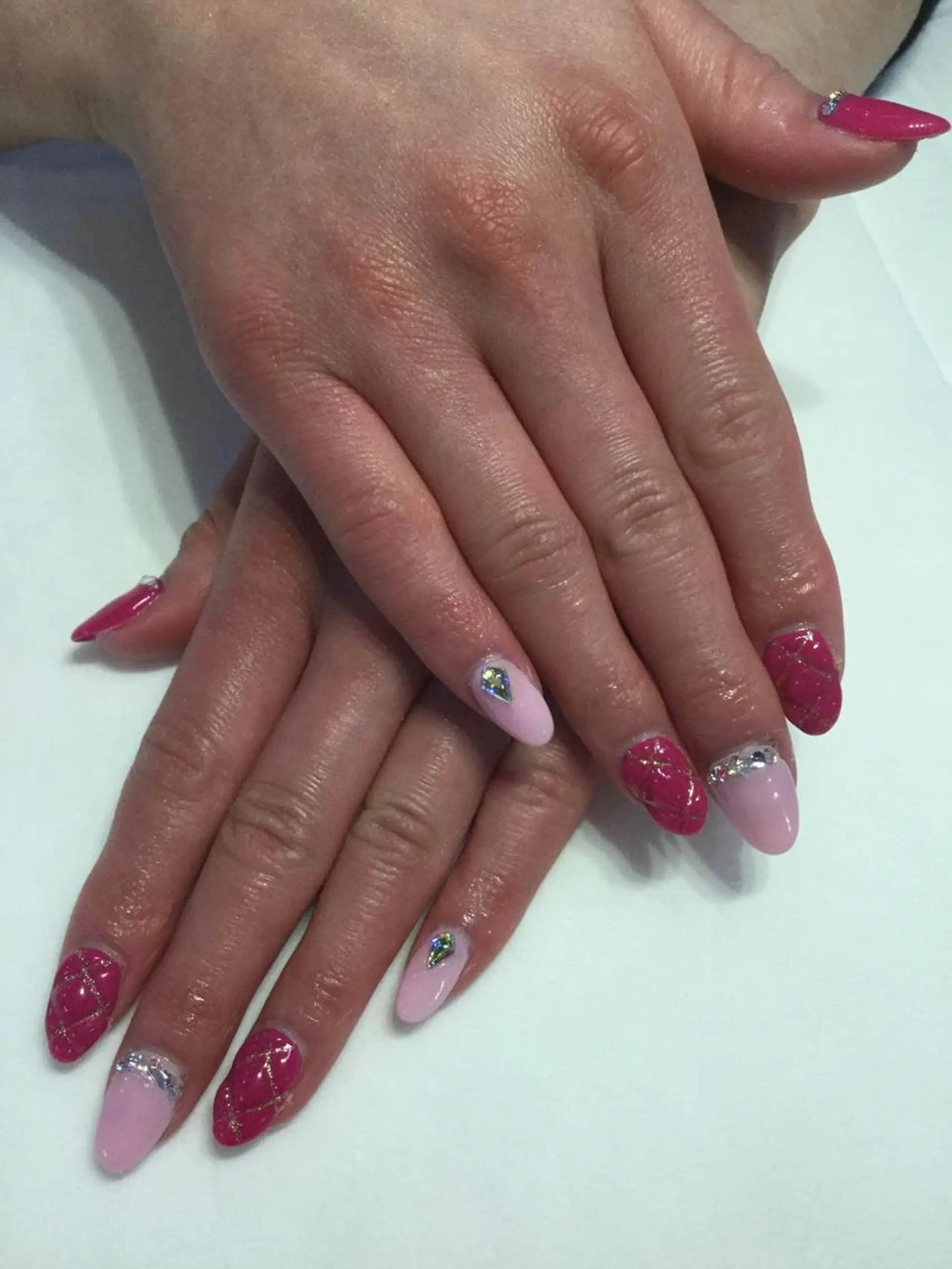 ネイル 💎🐰 saki. m 🐰💎のネイルデザイン