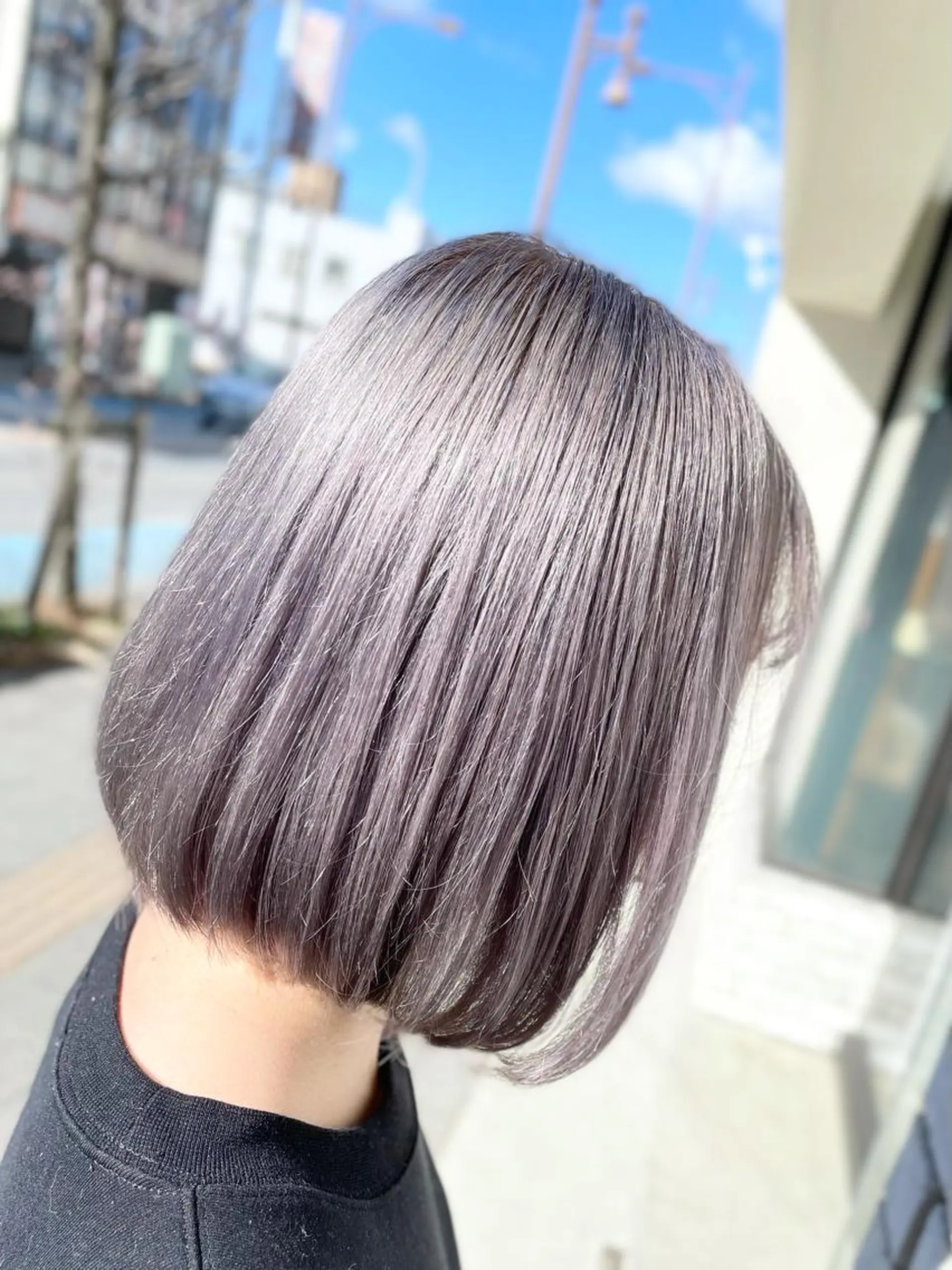 ミディアム ヘアカラー 倉林隆一/艶髪🌸 透明感/髪質改善のヘアスタイル