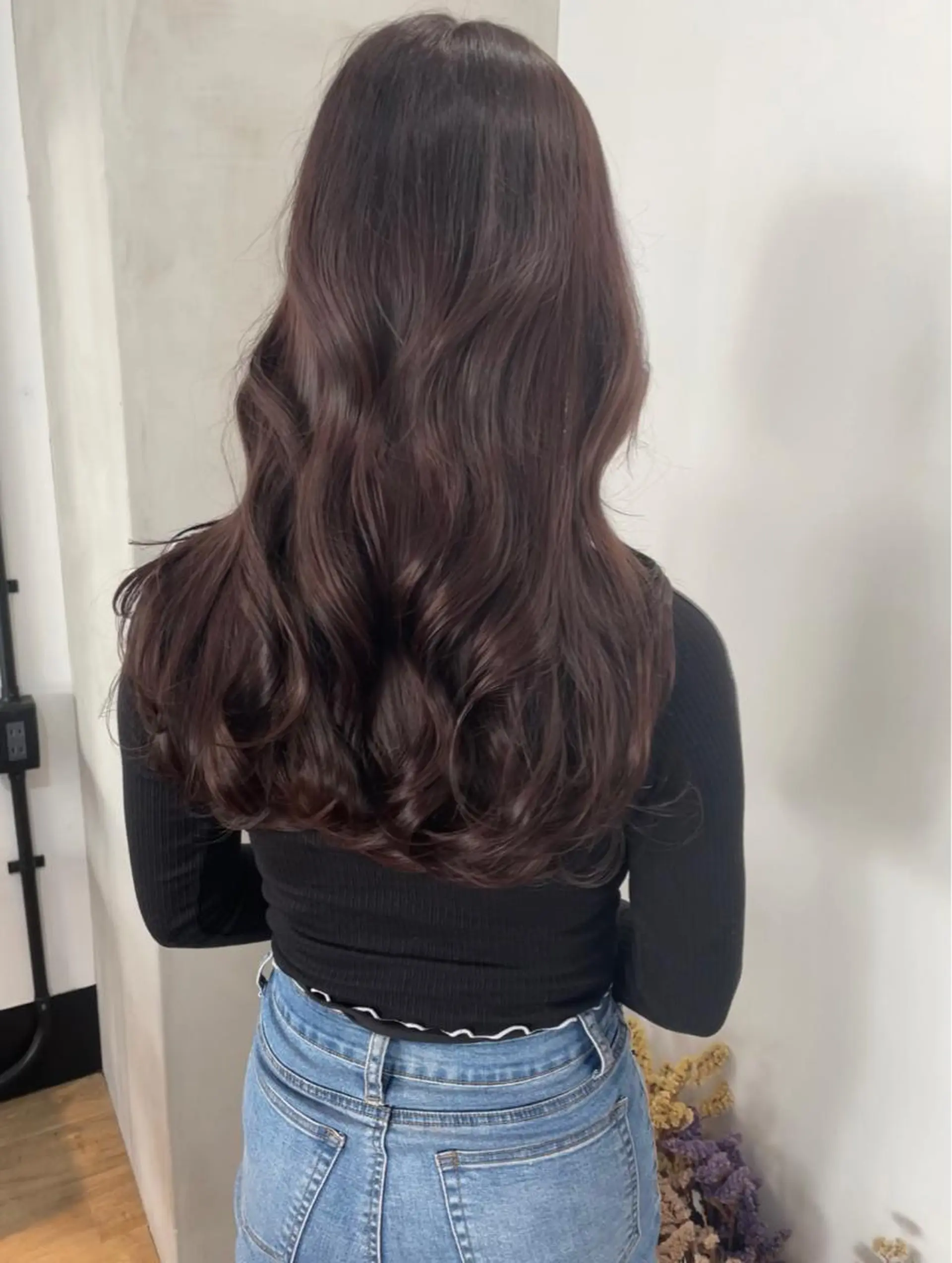 ロング カラー ヘアアレンジ ヘアカラー トリートメント coco♡ 韓国hairのヘアスタイル