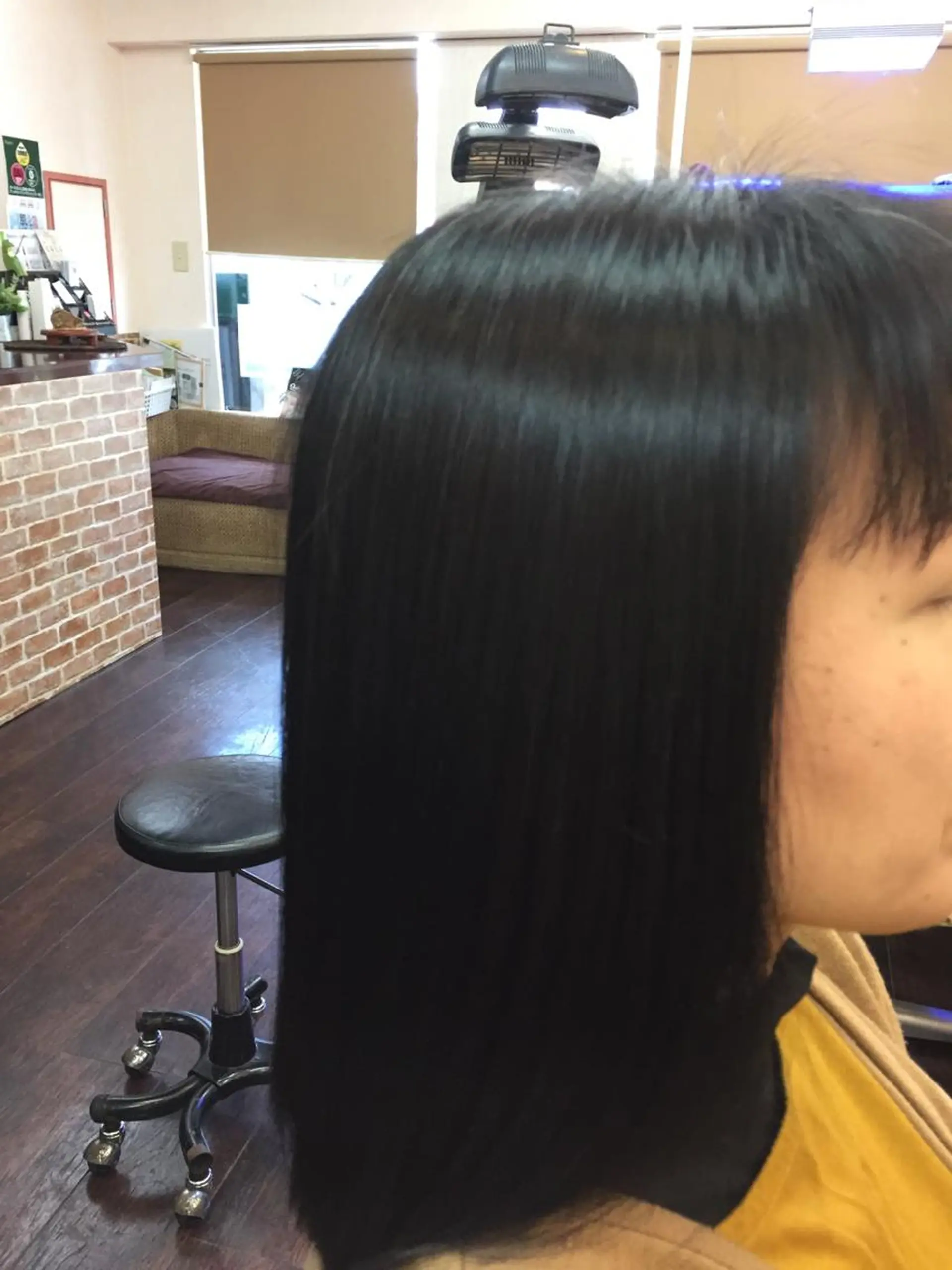 ミディアム パーマ 桧山 真のヘアスタイル