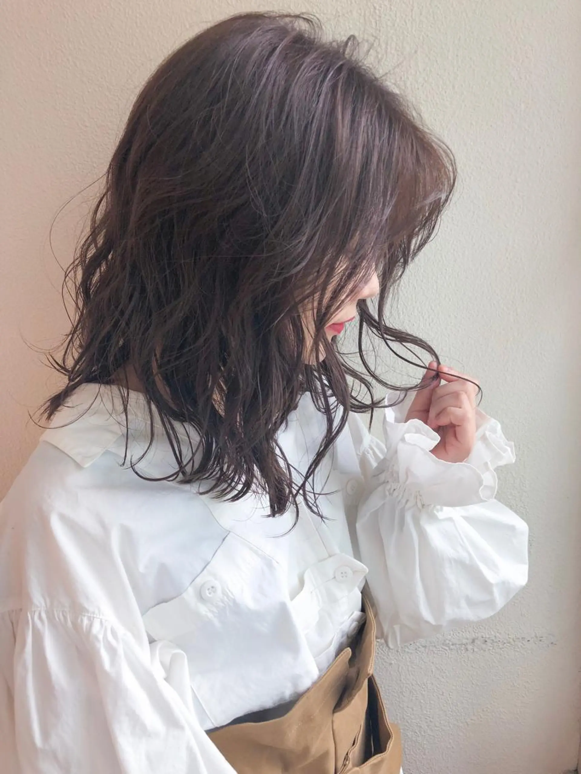 ミディアム カラー ブリーチ ダブルカラー 【1日2名様限定】 AFLOAT白川雄副のヘアスタイル