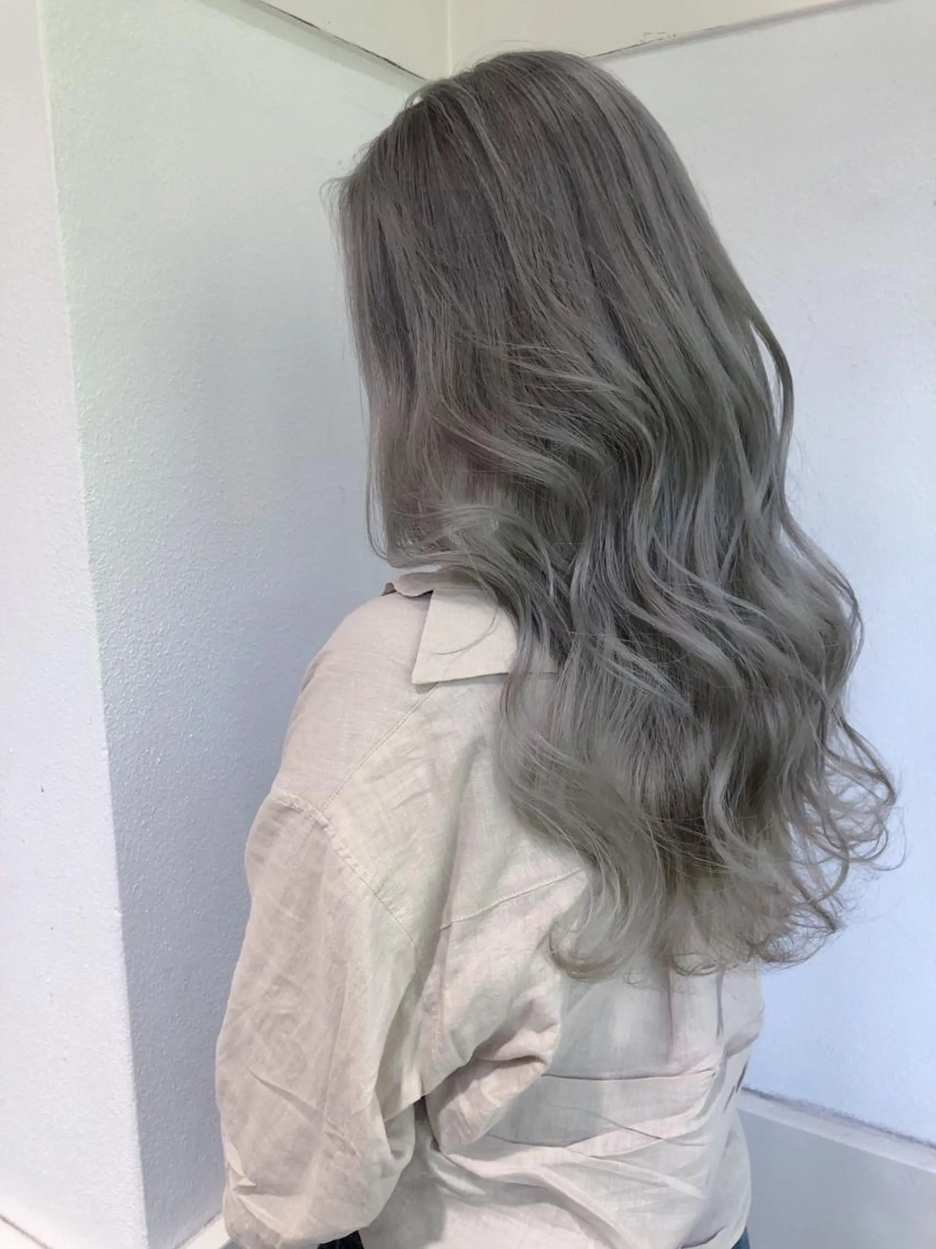 セミロング カラー ヘアカラー トリートメント GiseL天神カラー 髪質改善/ブリーチのヘアスタイル