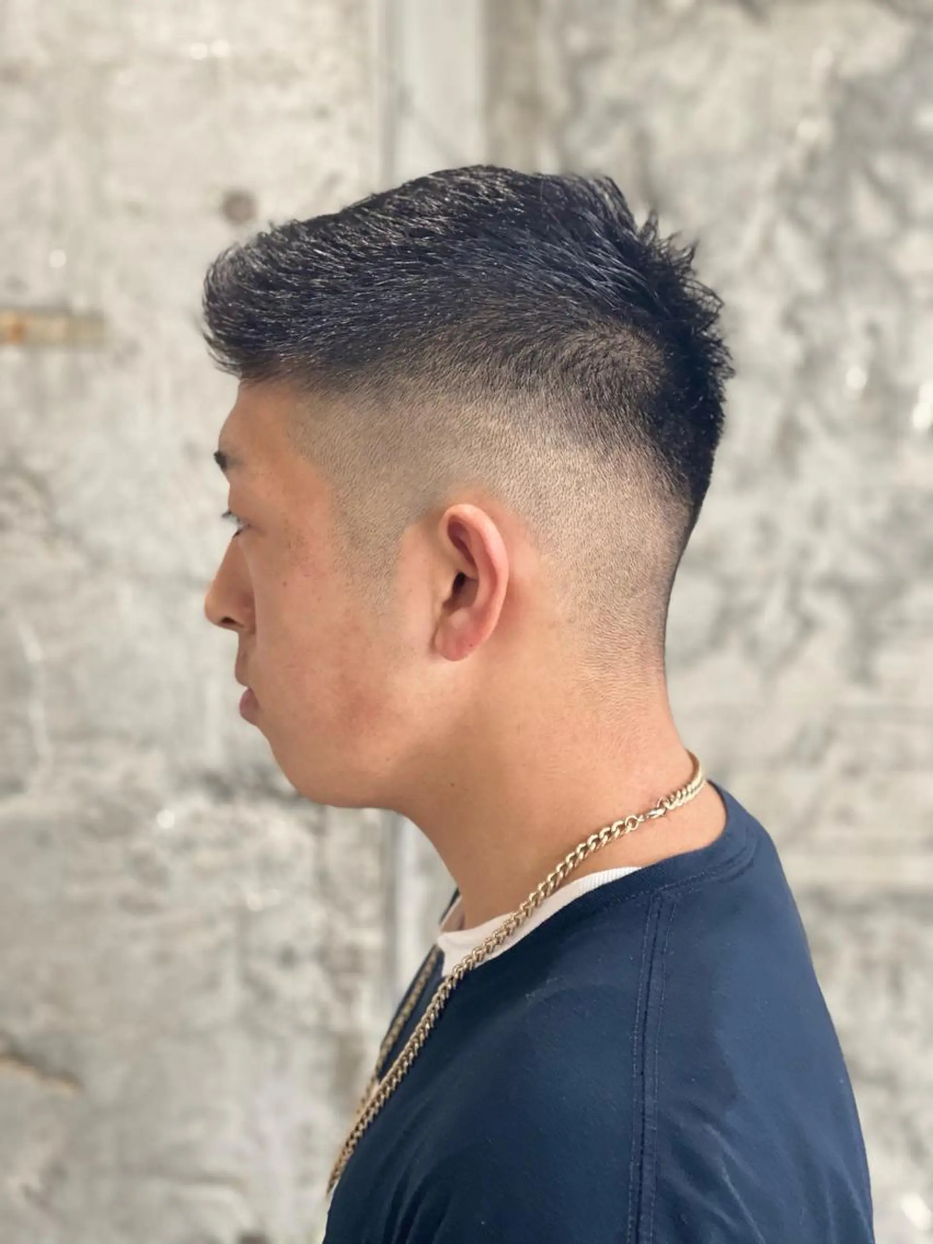 ショート ヘアアレンジ メンズ フェードカット 刈り上げ ［似合わせヘア］ ✂︎OGURO✂︎のヘアスタイル