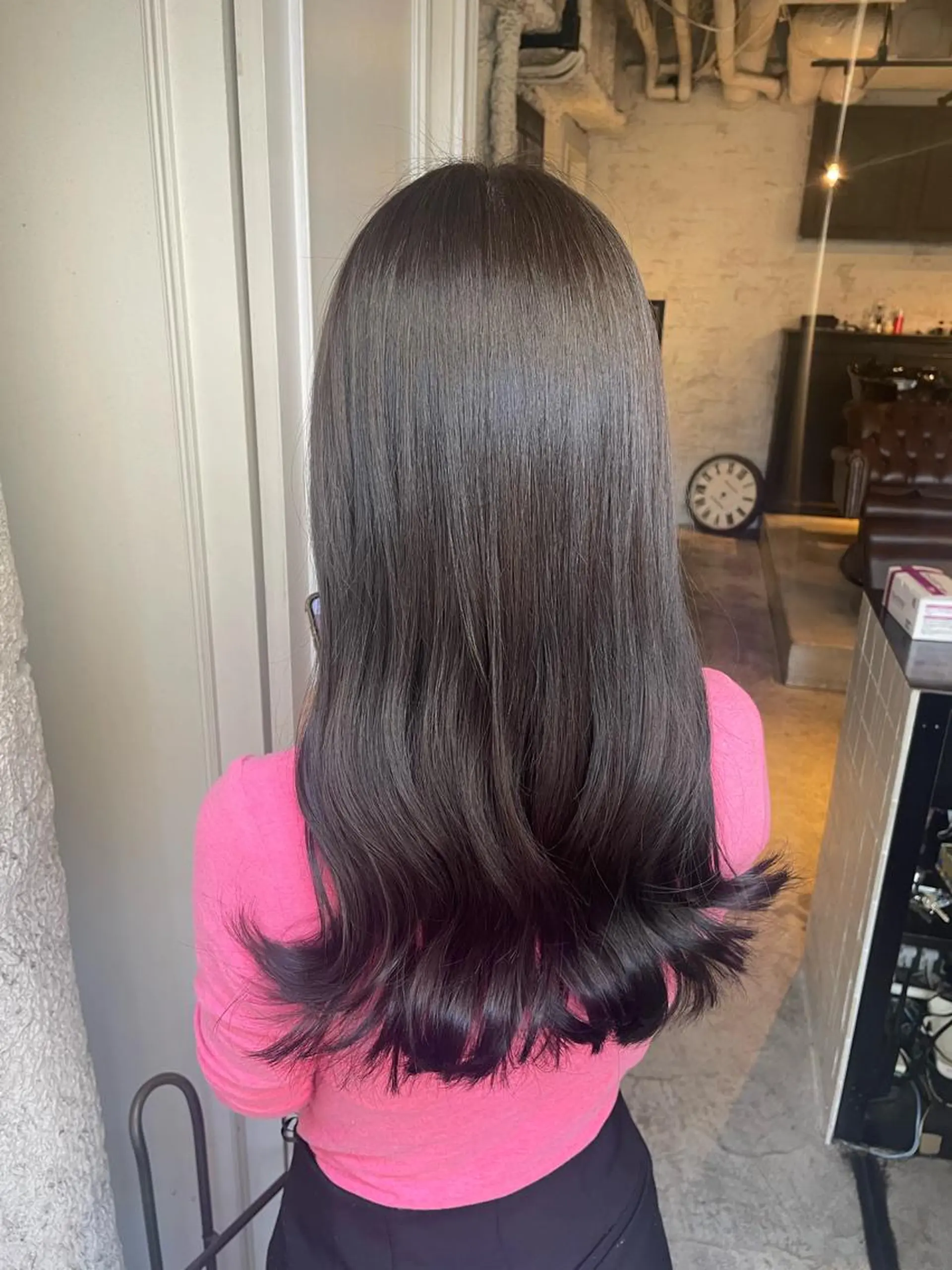 ロング カラー 🤎艶髪×透明感🤎 【𝙔𝙐𝙕𝙐】のヘアスタイル