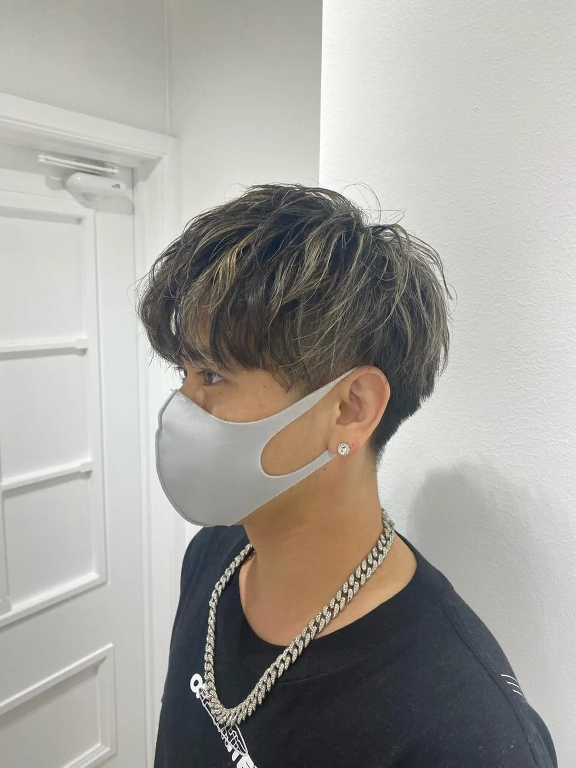 メンズ メンズハイライト 矢田 沙希のヘアスタイル