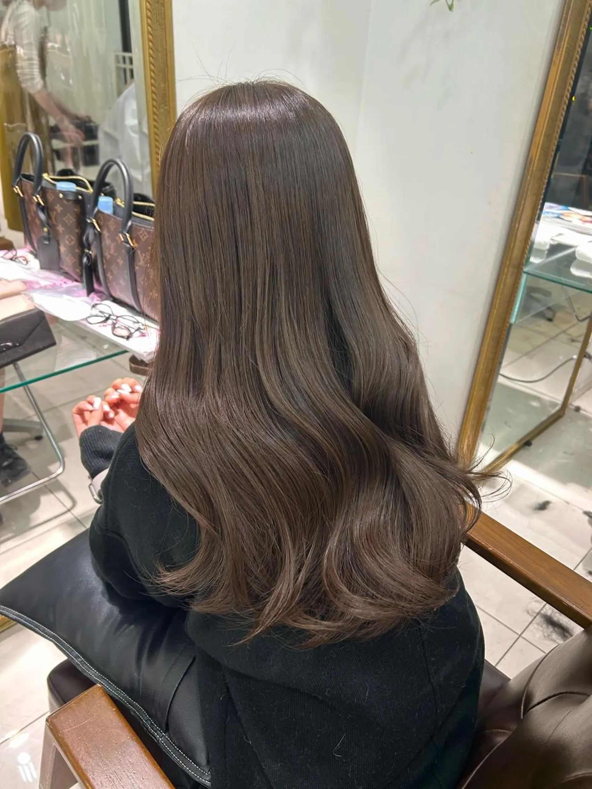 ロング カラー 透明感カラー 古山 結季🌙🖤のヘアスタイル