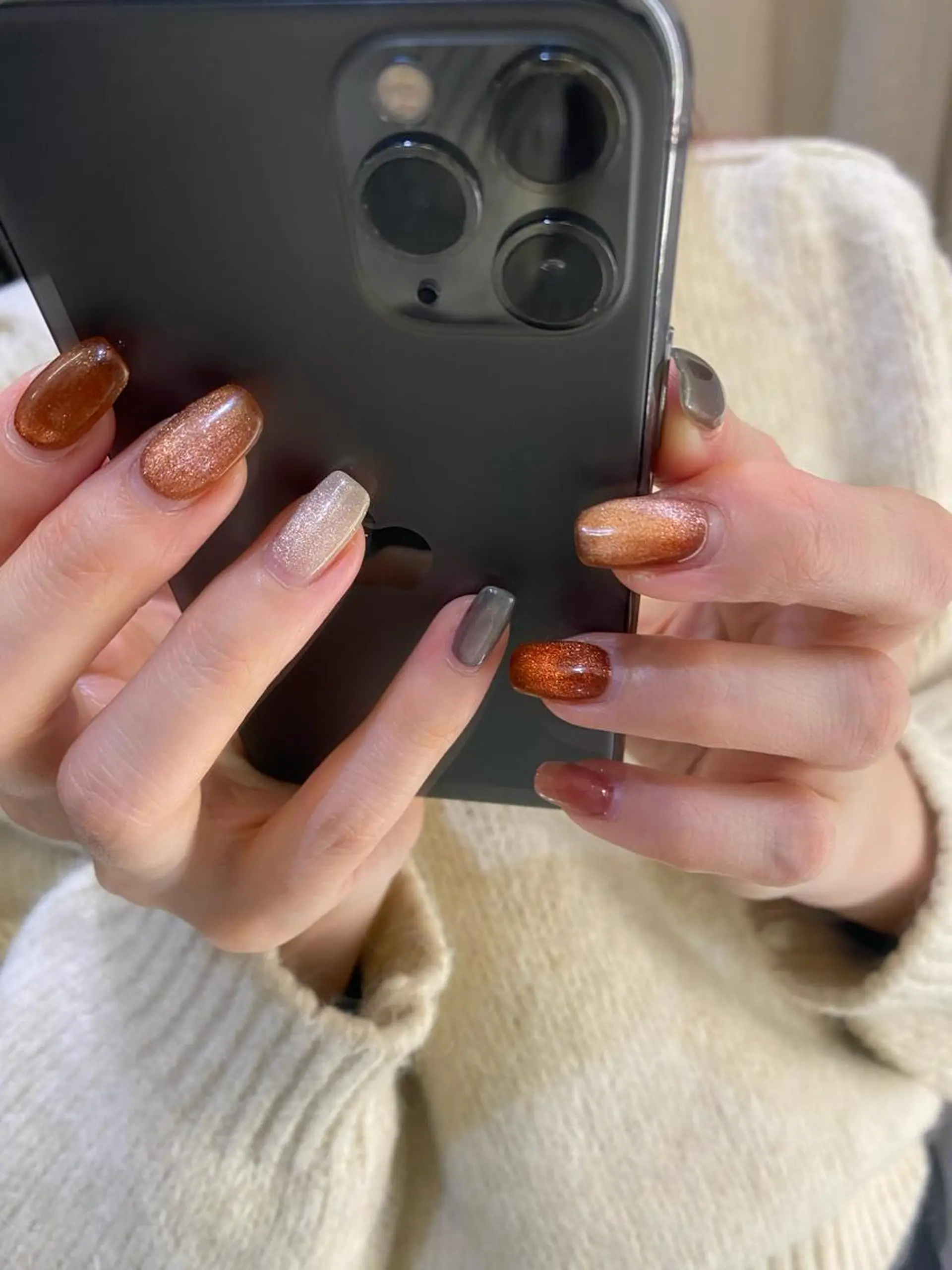 ネイル ハンドネイル 【LINON】 airiのネイルデザイン