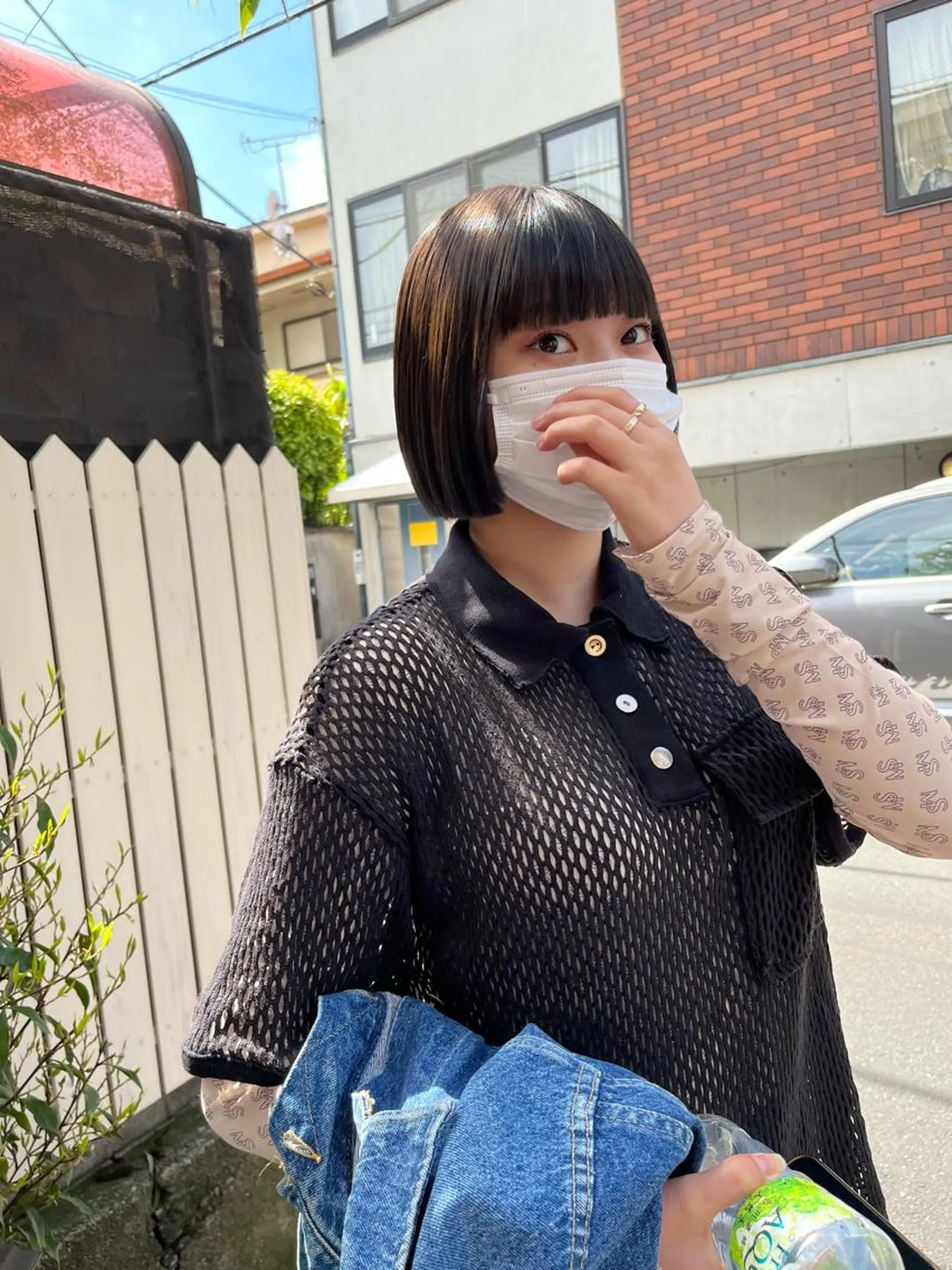 ショート カラー eri kinjoのヘアスタイル