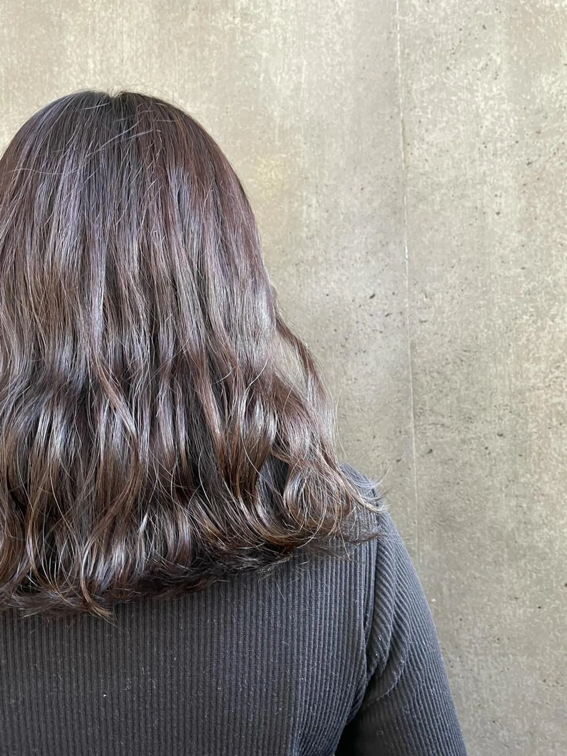 ミディアム カラー もりたみかこ 美容師お休み中のヘアスタイル