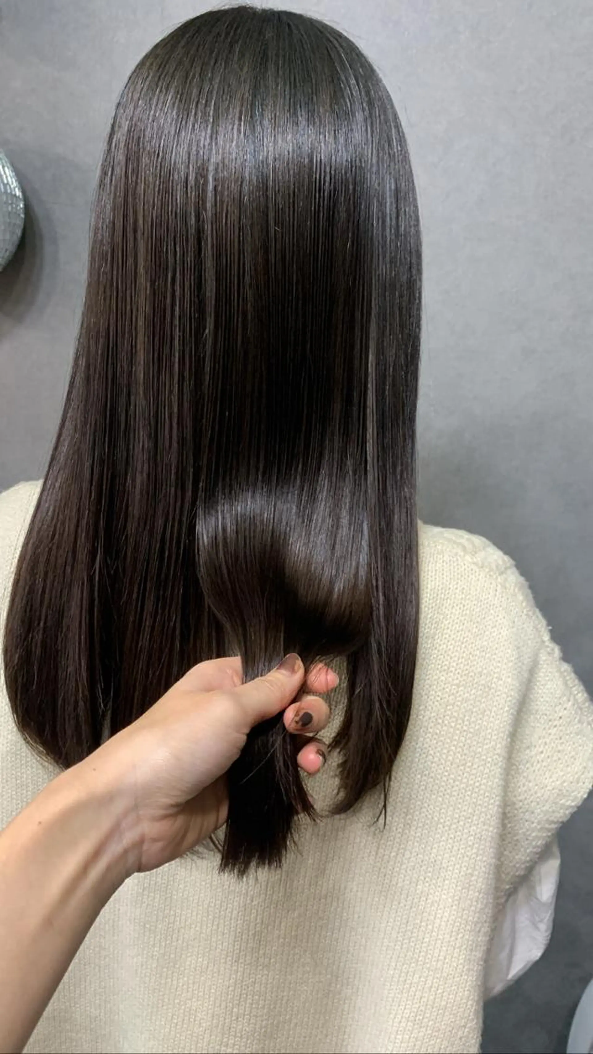 ロング カット トリートメント chouette/ 根本優希のヘアスタイル