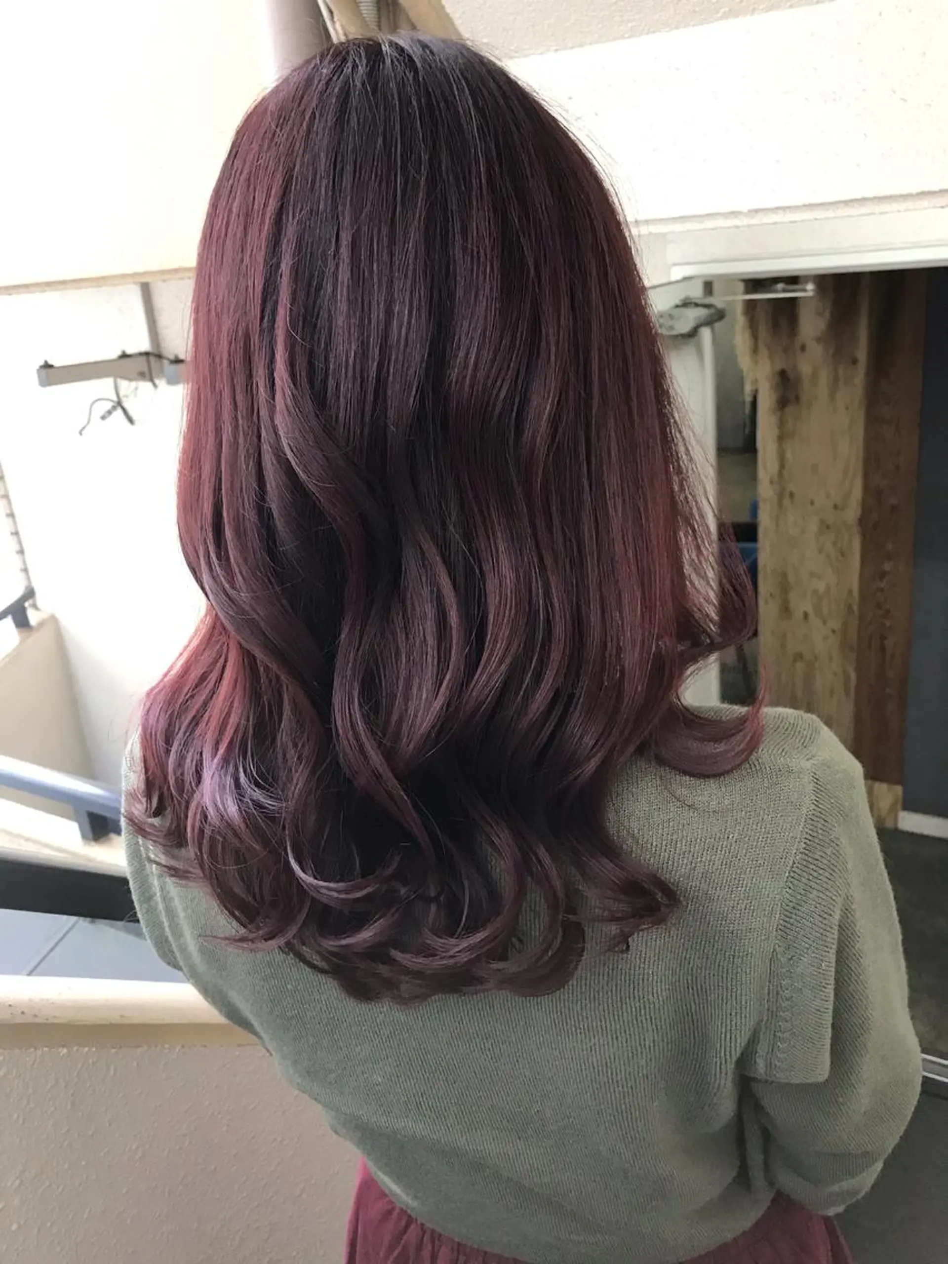 ミディアム カラー カット ヘアカラー 縮毛矯正 トリートメント 💎髪質改善💎 デザイナーshinのヘアスタイル