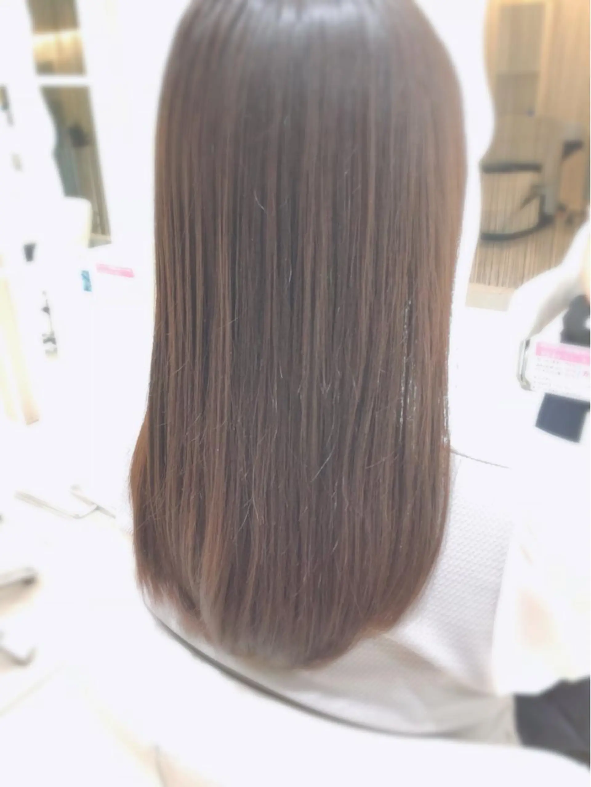 ロング カット ヘアカラー トリートメント 上田 篤史のヘアスタイル