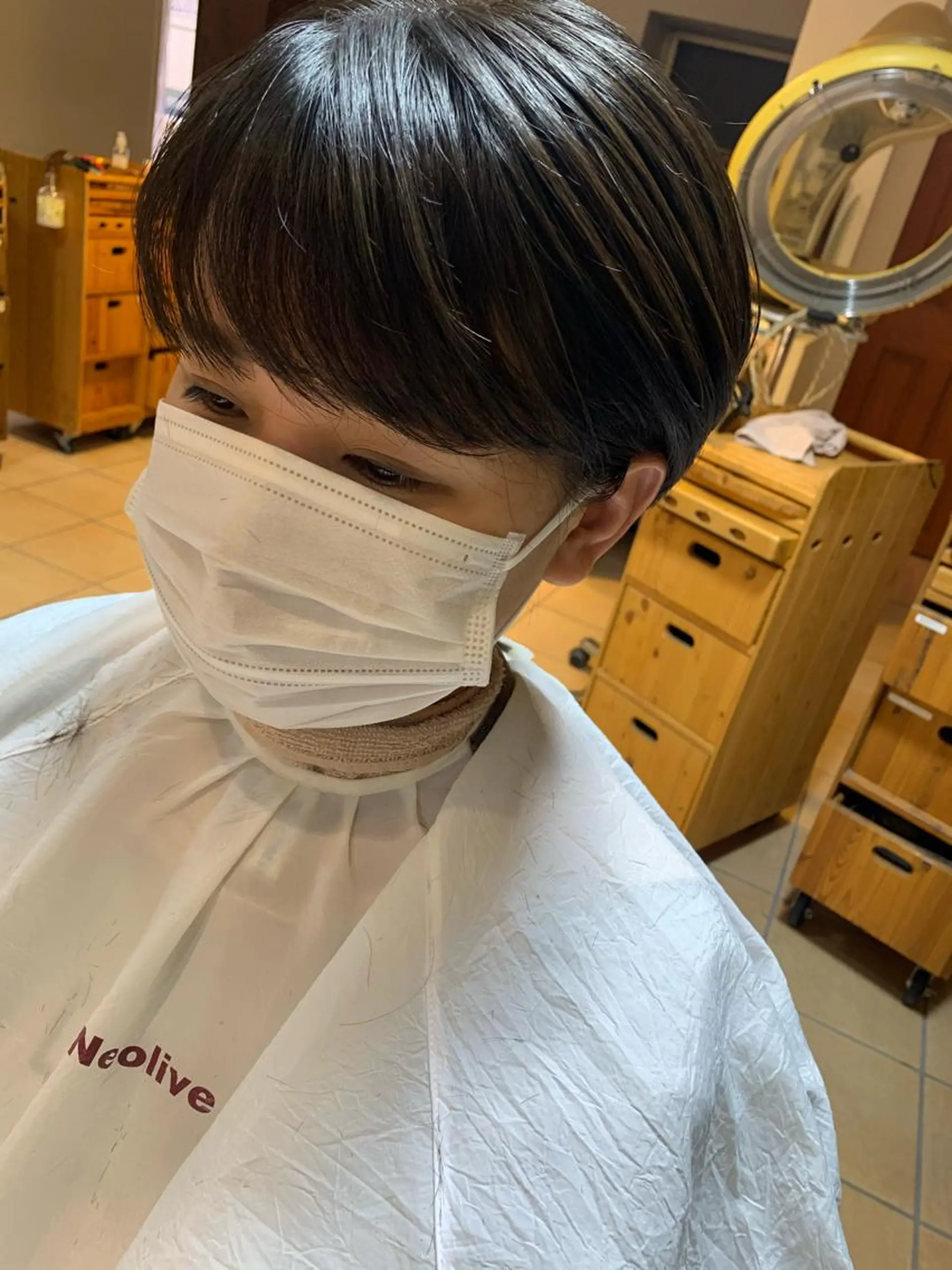 ショート ハイトーンカラー🩵 耳ツボジュエリー👂のその他イメージ