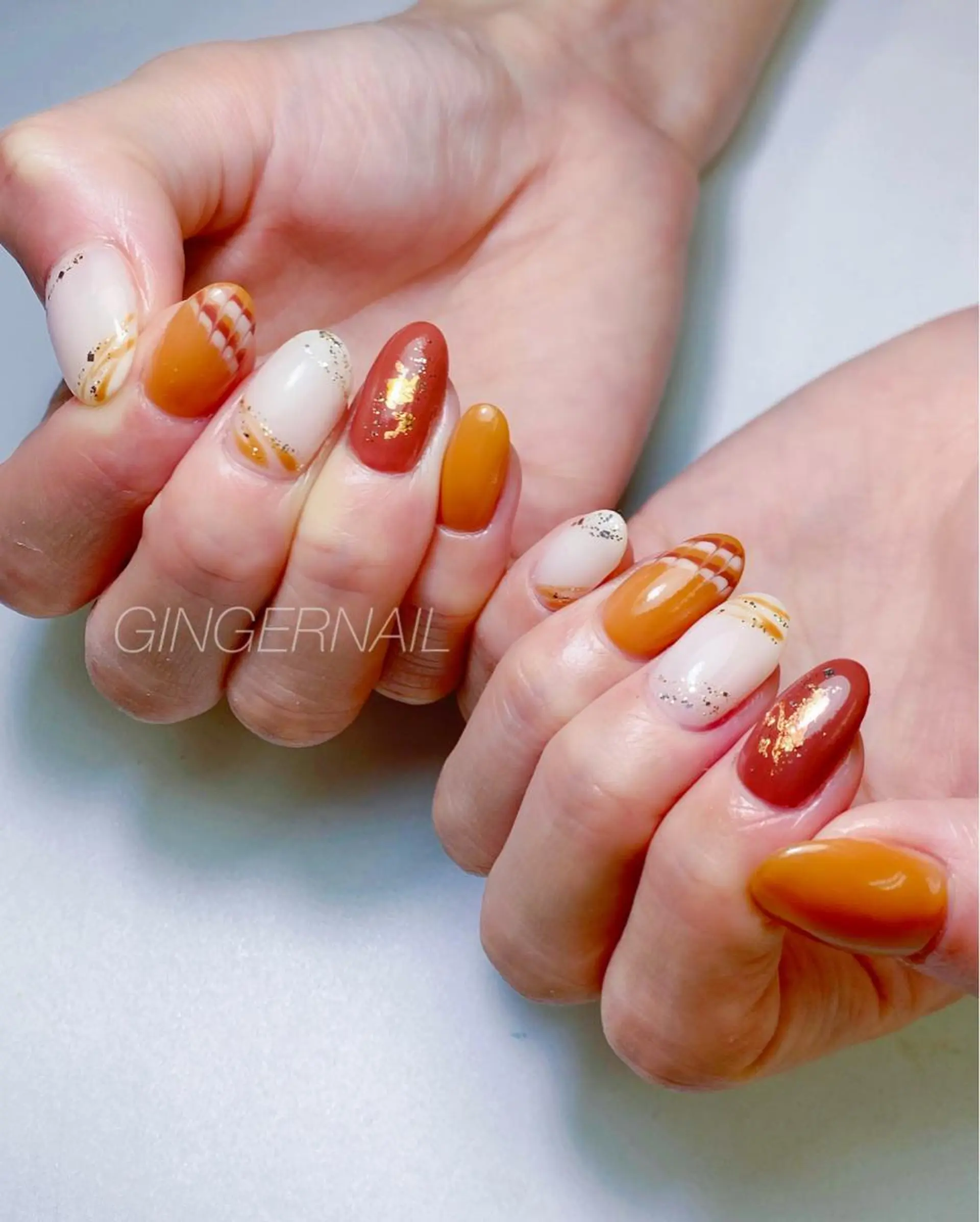 ネイル ハンドネイル ハンドケア 代々木 GINGERNAILのネイルデザイン