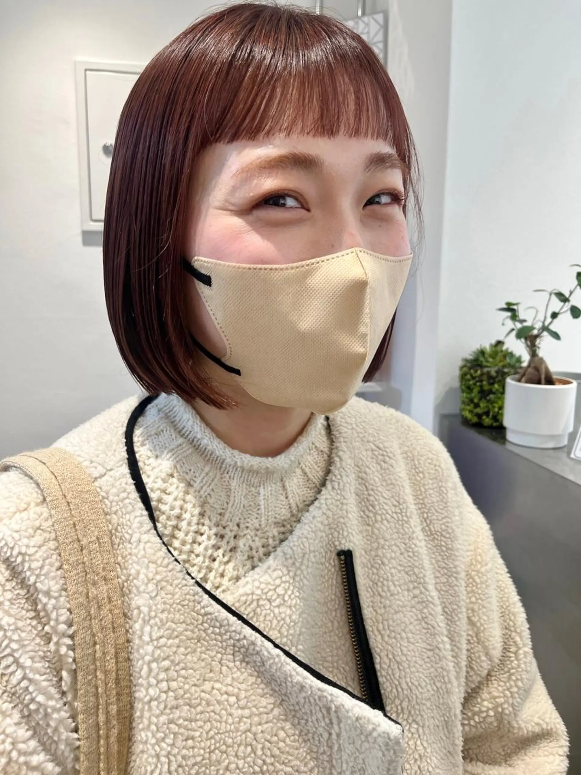 ショート ボブ カット ヘアカラー トリートメント SOYON 🤍CHIZU🤍.のヘアスタイル