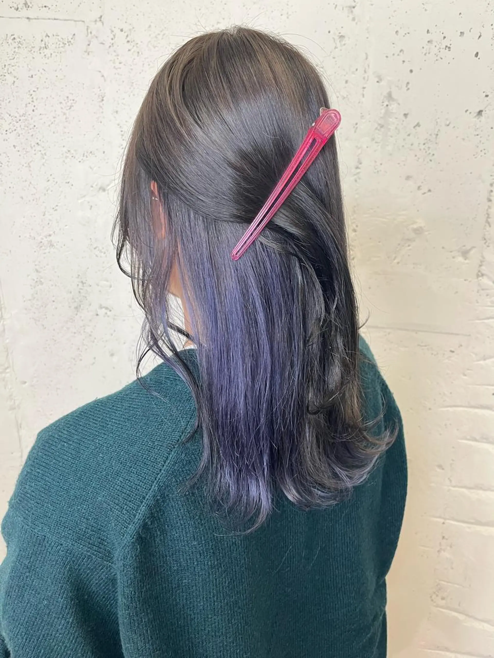 セミロング カラー ヘアカラー 透明感ハイトーン🦄 キラ🌈のヘアスタイル