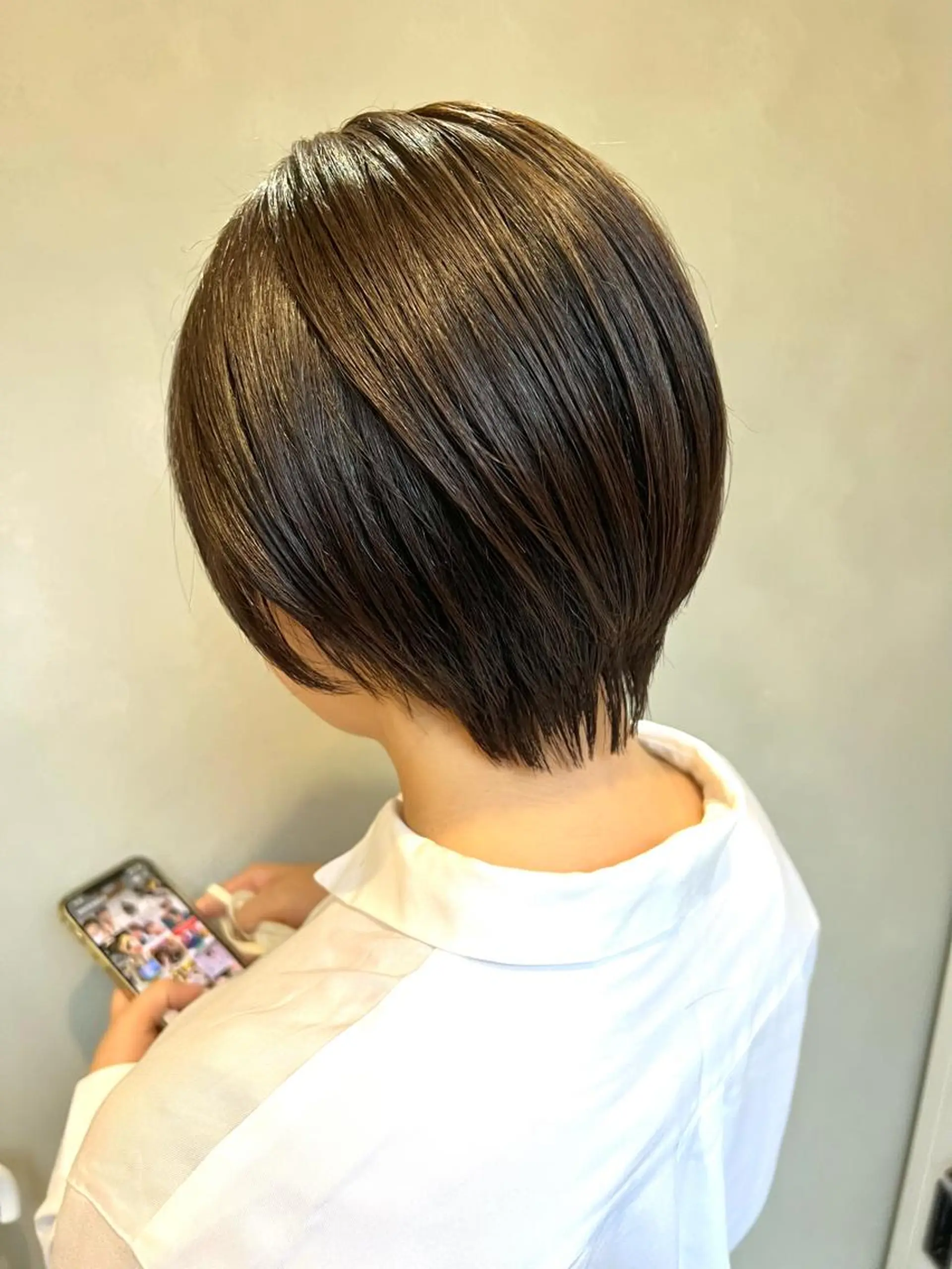 ショート 🌟美髪縮毛矯正🌟 吉田冴一のヘアスタイル