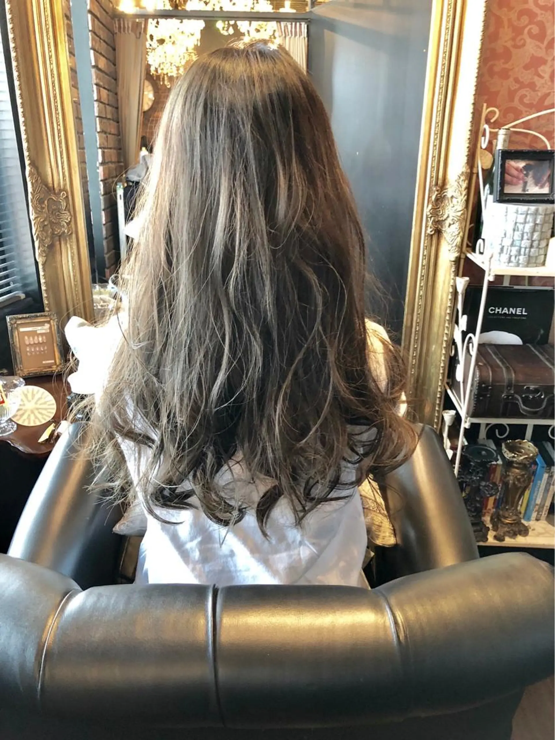 ロング 藤井菜々 （エルベスアクト）のヘアスタイル