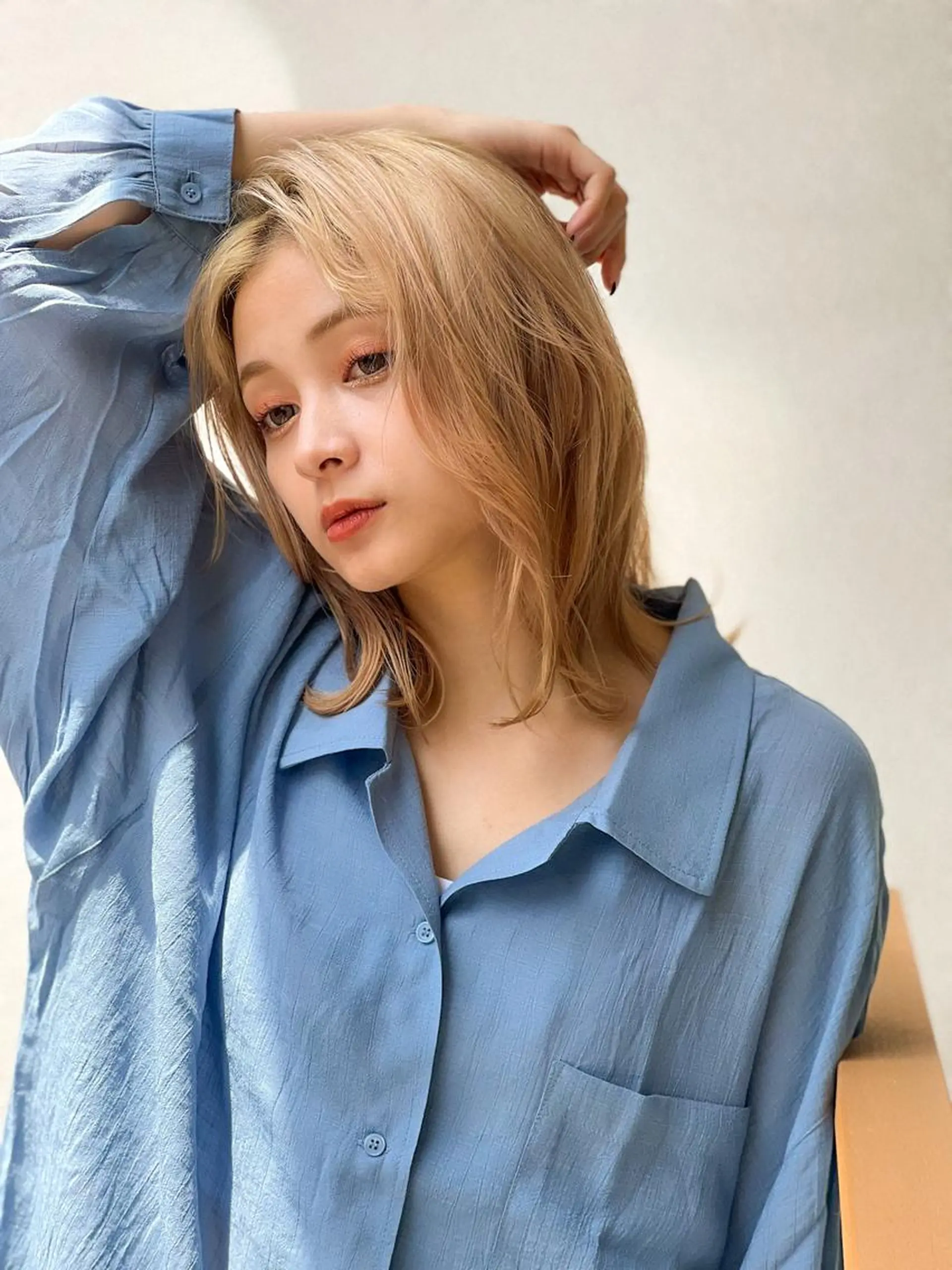 ミディアム カラー カット ヘアカラー ✨ハイライトの達人 ボブ/ショート/雪下のヘアスタイル