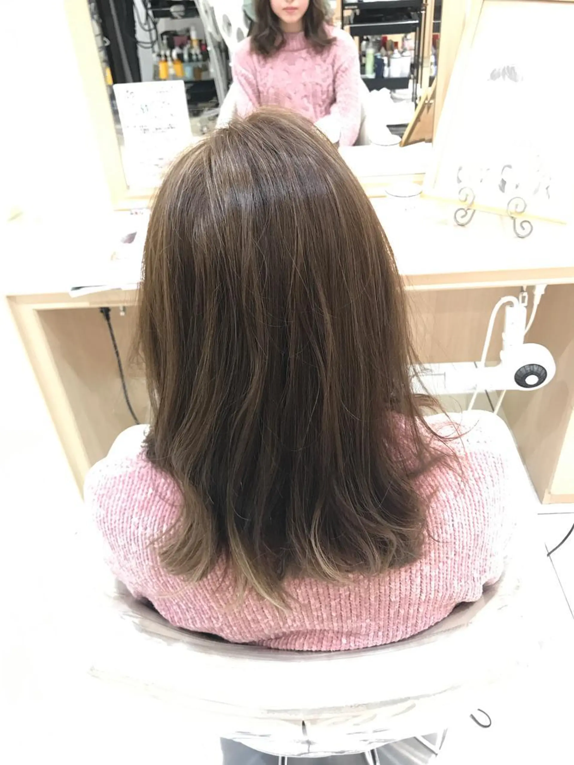 ロング カラー カット ヘアカラー Ash 津田沼店のヘアスタイル