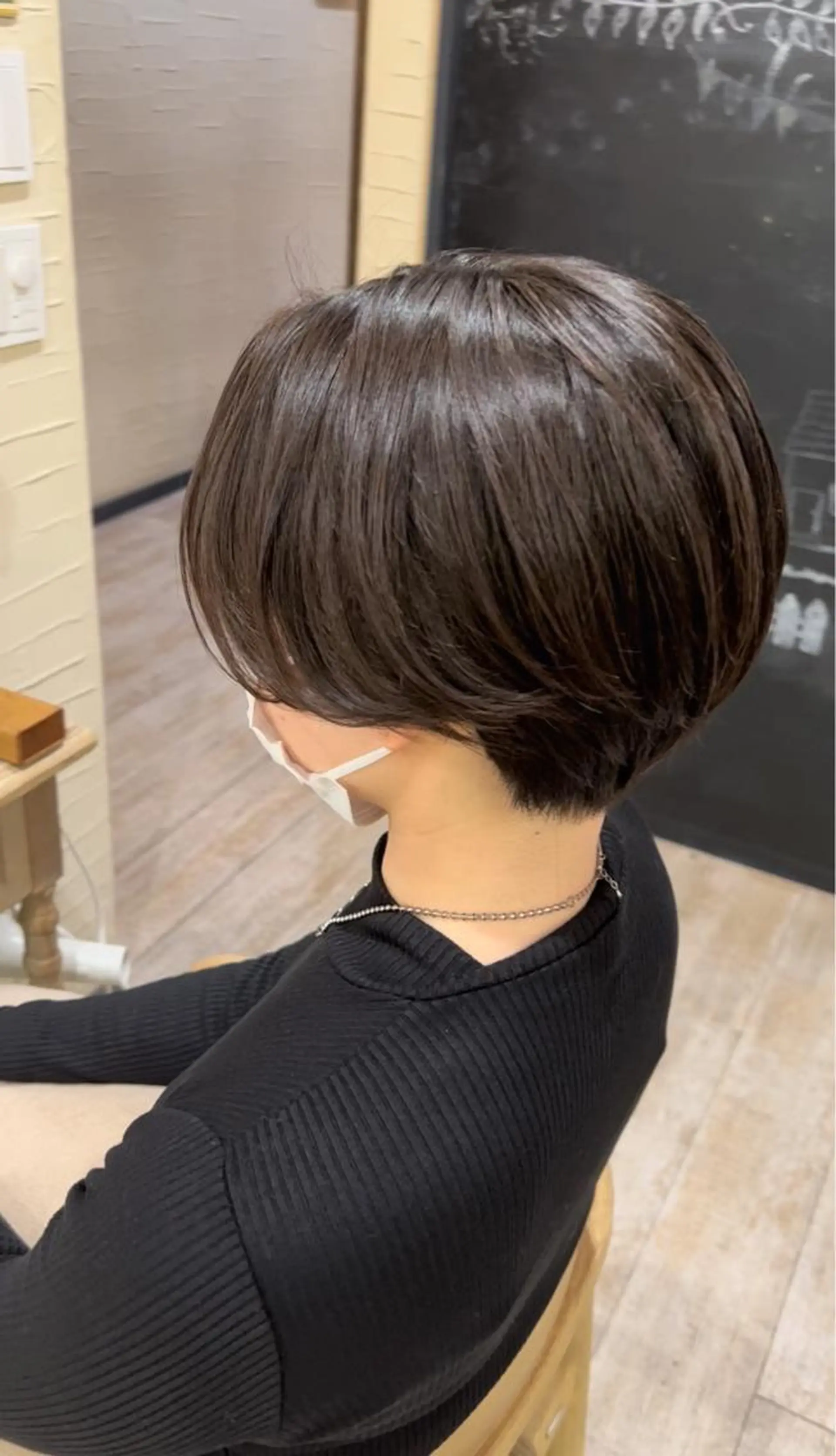 ショート ハンサムショート ハイライト ショートヘア ウルフカット カット トリートメント メンズStylist 山根慧のヘアスタイル