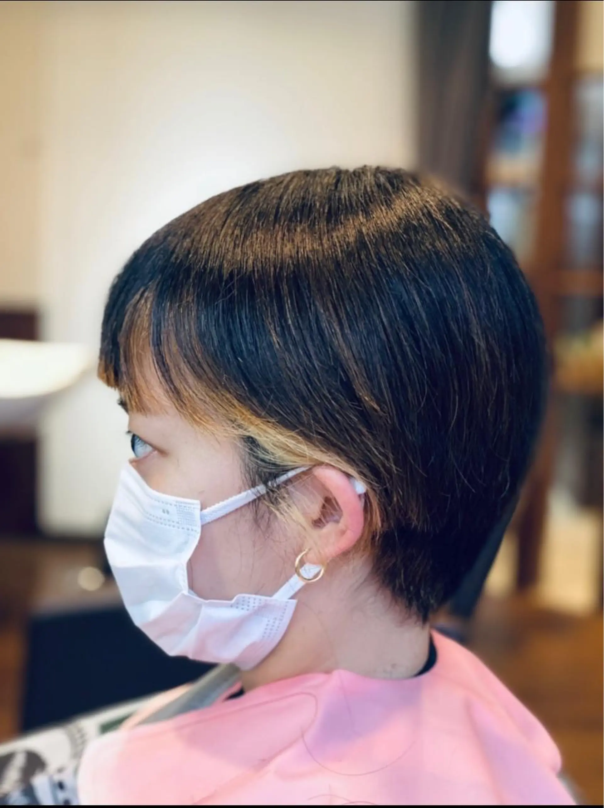 ショート カラー インナーカラー ショートヘア plants hair salon by GEORGE所属・元住吉プランツヘアー ☘️丸山☘️のヘアスタイル