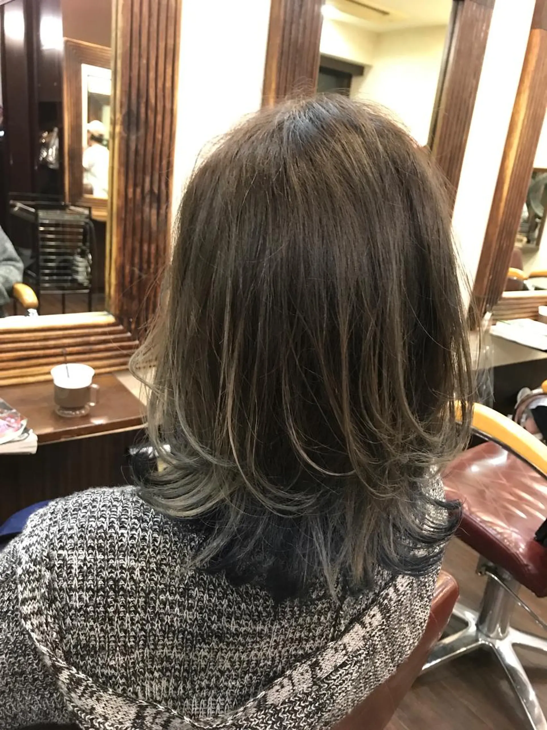 ミディアム カラー 店長担当🌟 矢吹ガブリエル🌟のヘアスタイル