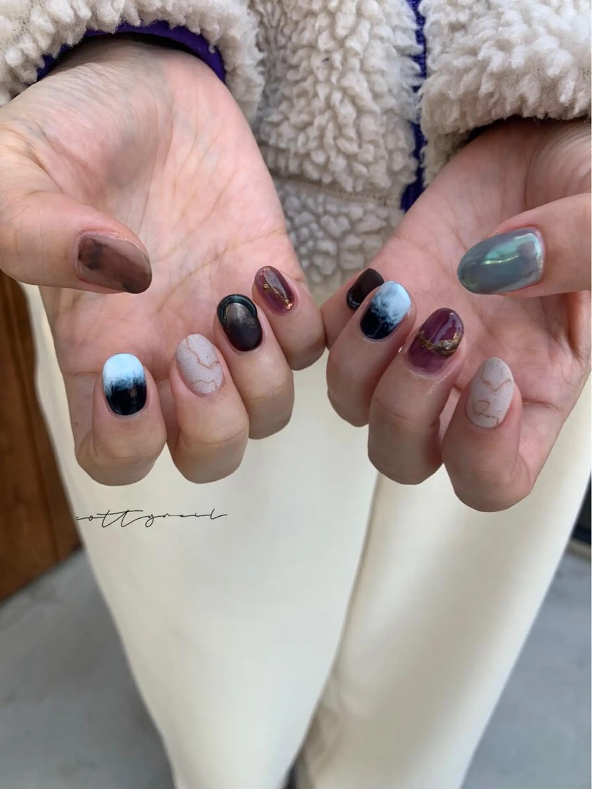 ネイル アートネイル ジェルネイル ニュアンスネイル cottynail -miki-のその他イメージ