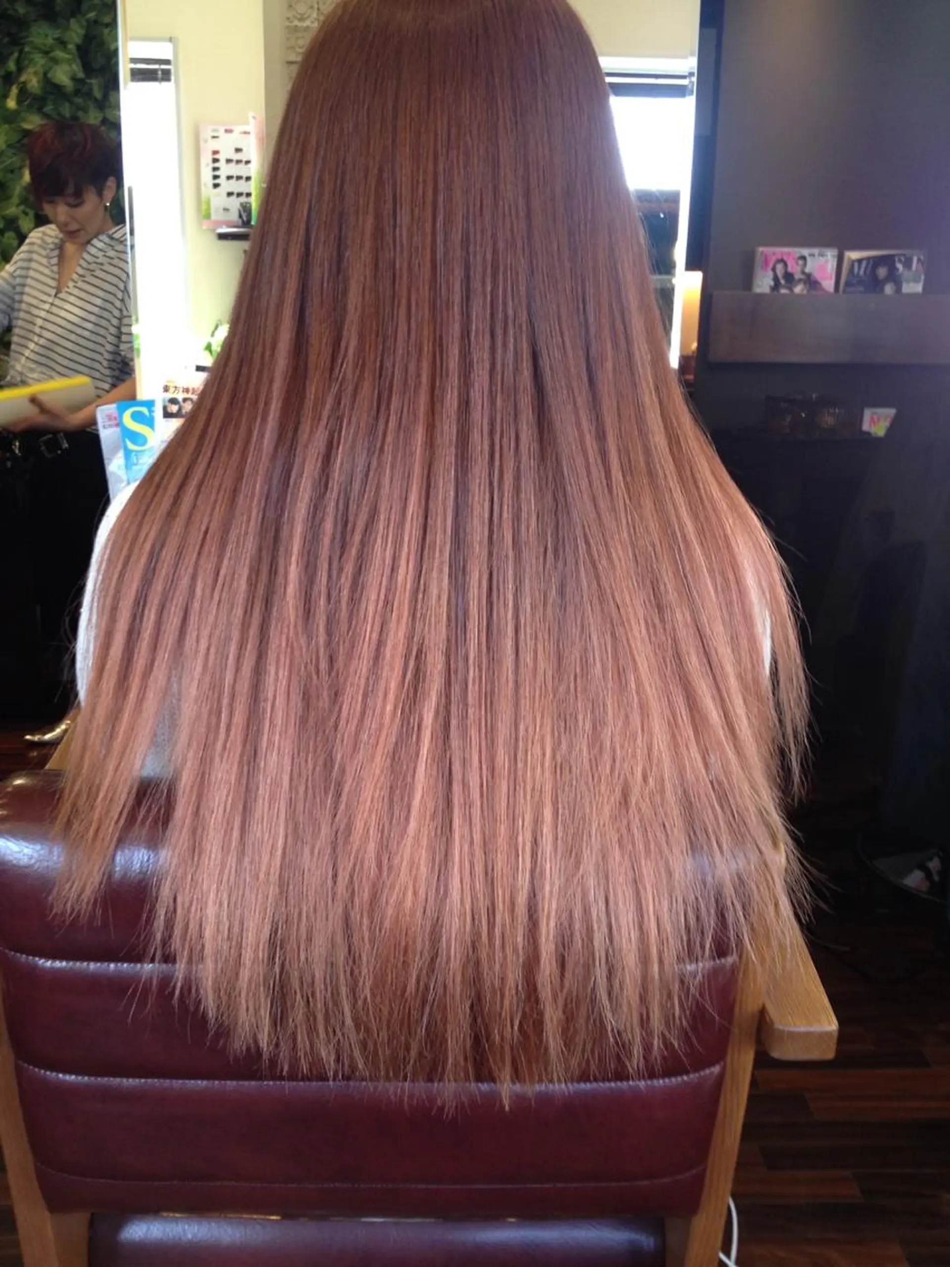 ロング ヘアカラー トリートメント LUXBE LUCE那覇イオン店所属・LUXBE LUCEのヘアスタイル