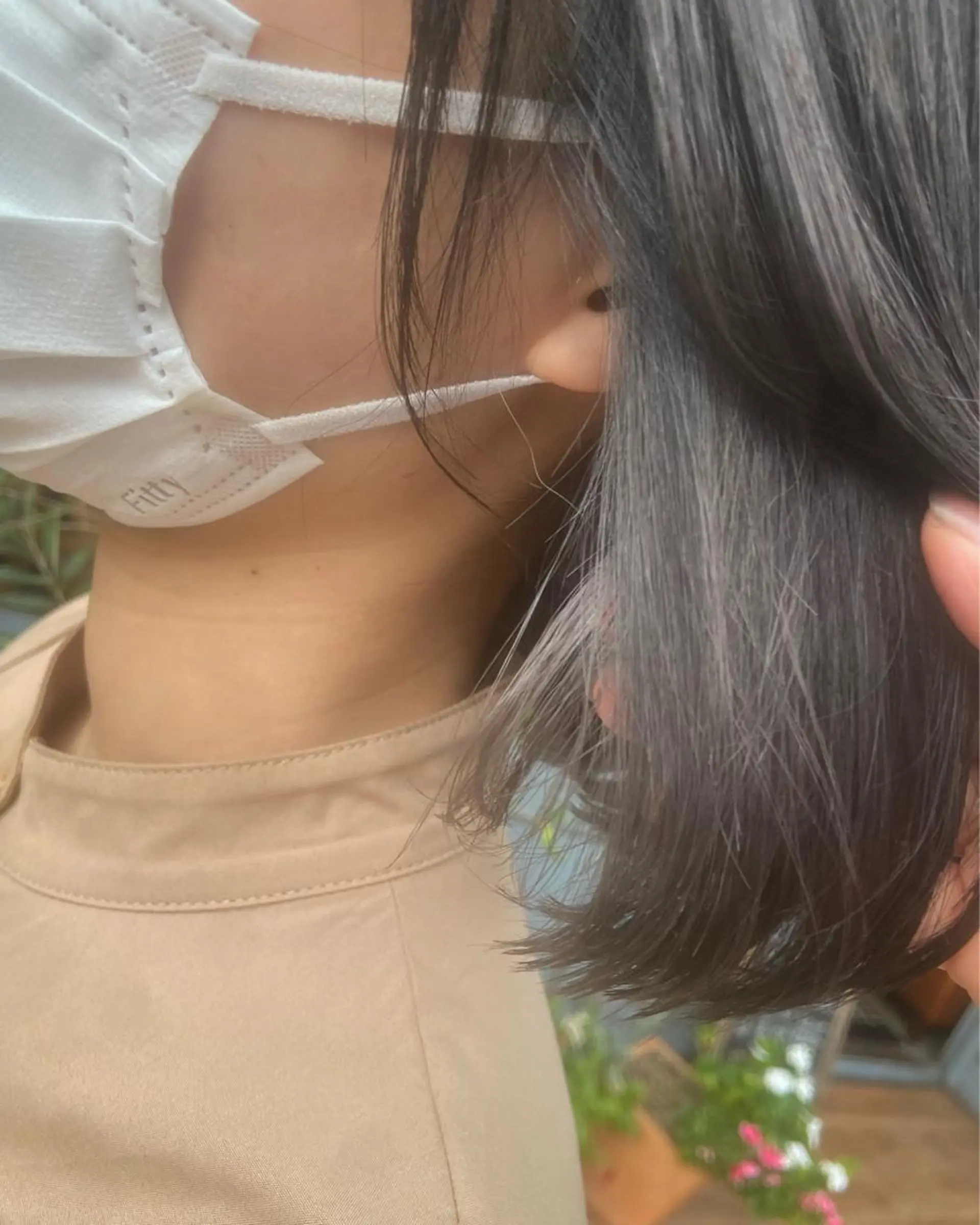 ショート ボブ/暖色/透明 感カラー/Sachiのヘアスタイル