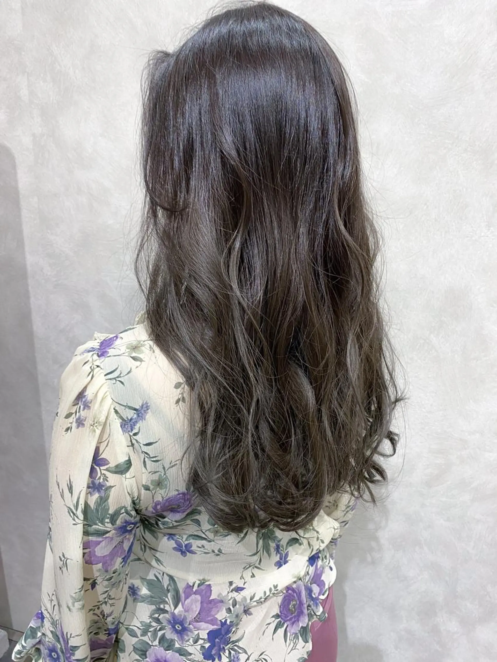 ロング カラー 透明感カラー グラデーションカラー グレージュ モカグレージュ ヘアカラー トリートメント 丹羽 隼人/髪質改善 /韓国ヘア🇰🇷のヘアスタイル