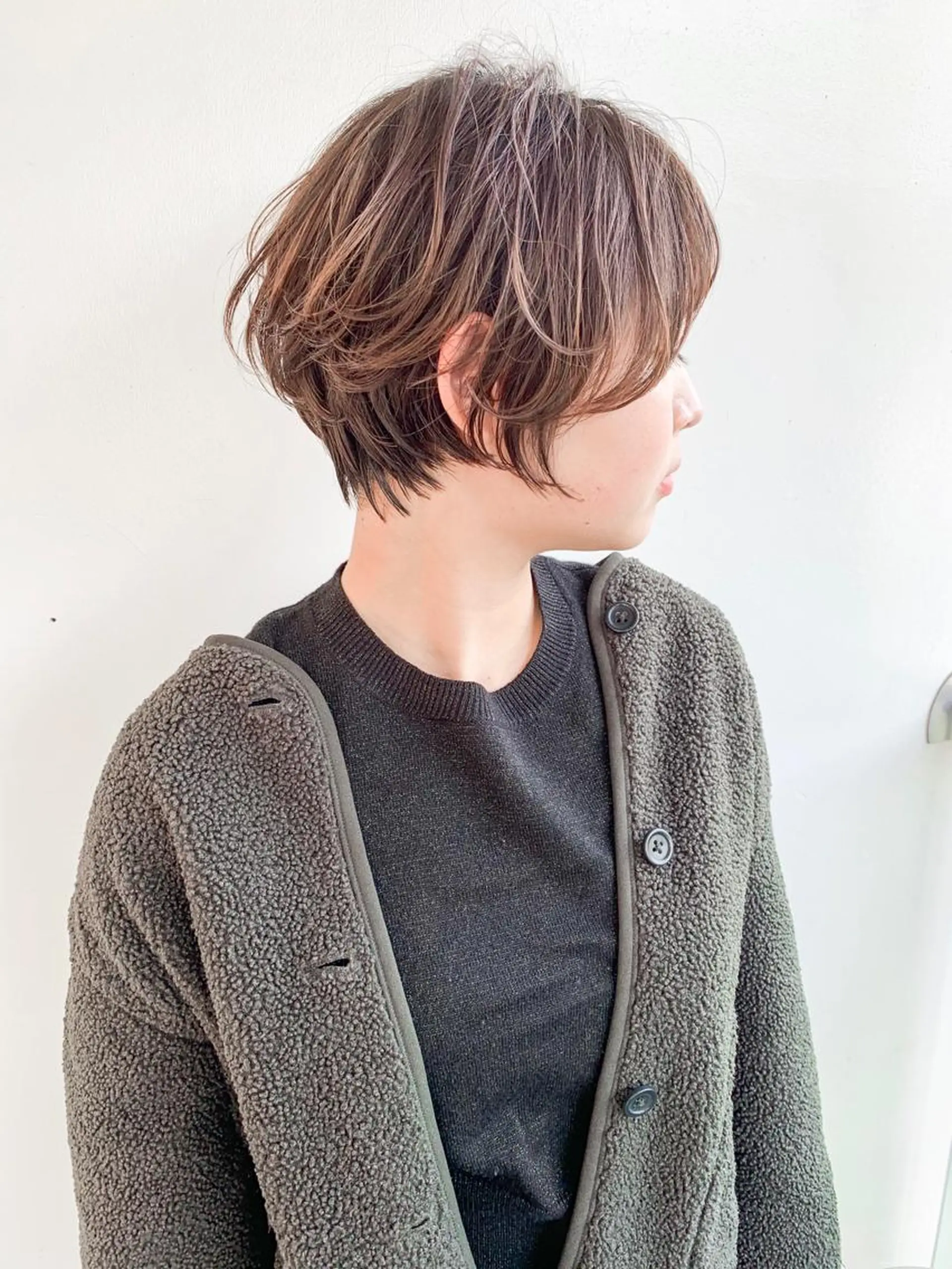 ショート カラー ショート/レイヤー なら石井知希のヘアスタイル