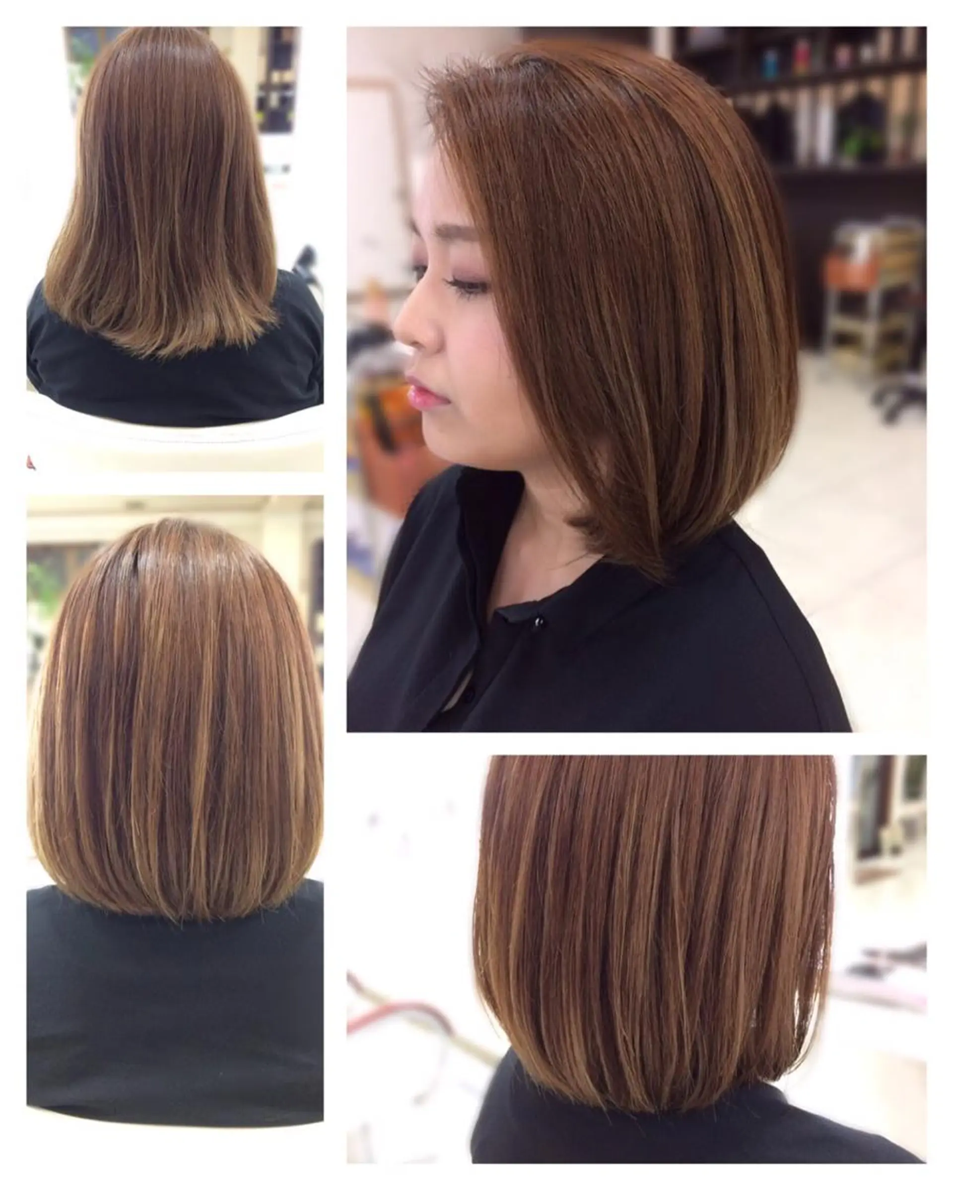 ミディアム ボブ いけだ ゆうのヘアスタイル