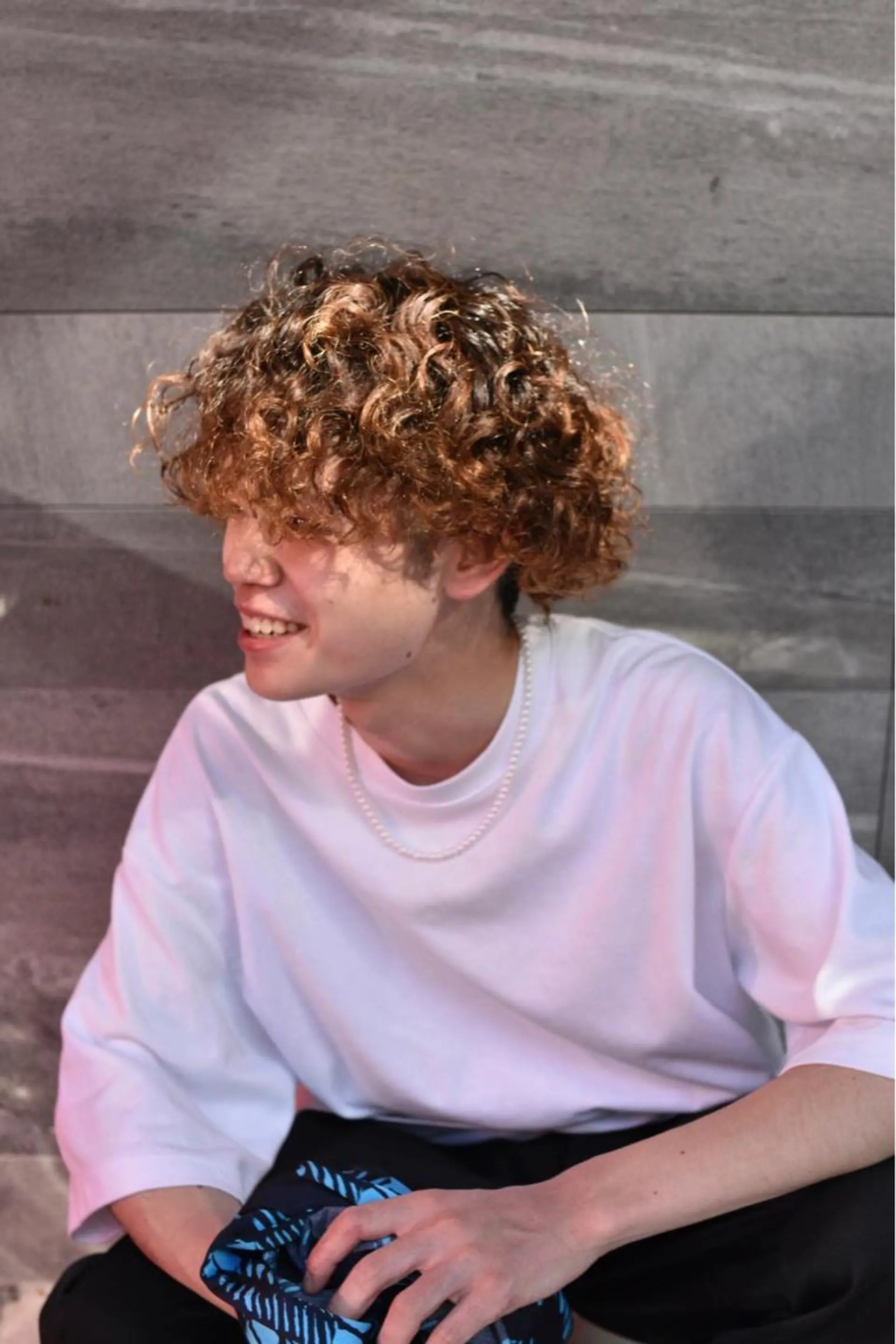 パーマ カット パーマ NATUREL 本田風のヘアスタイル