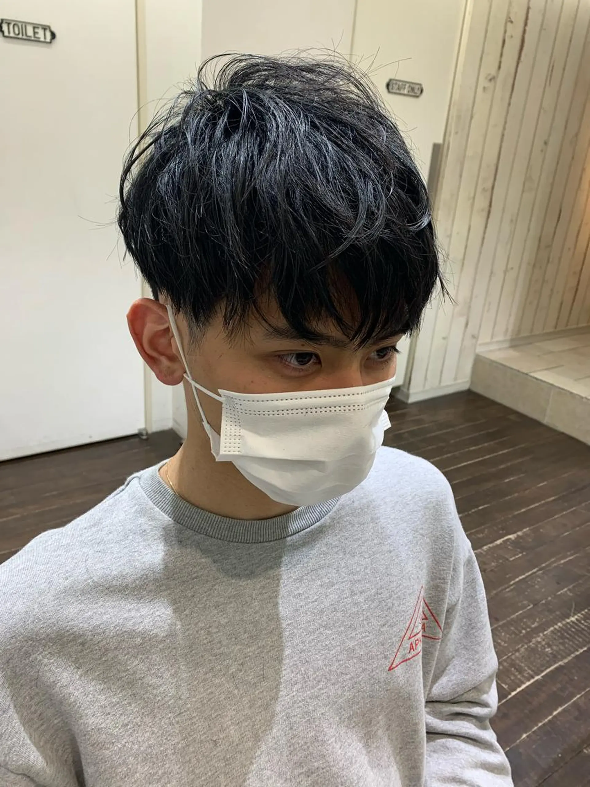 ショート メンズ 三矢 ちなつのヘアスタイル