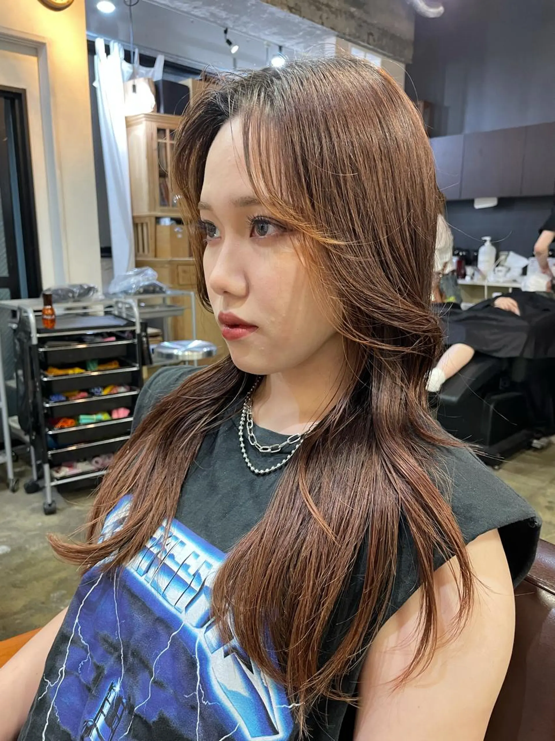 ロング 🫧🇰🇷韓国ヘア レイヤー🐺Yutaのヘアスタイル