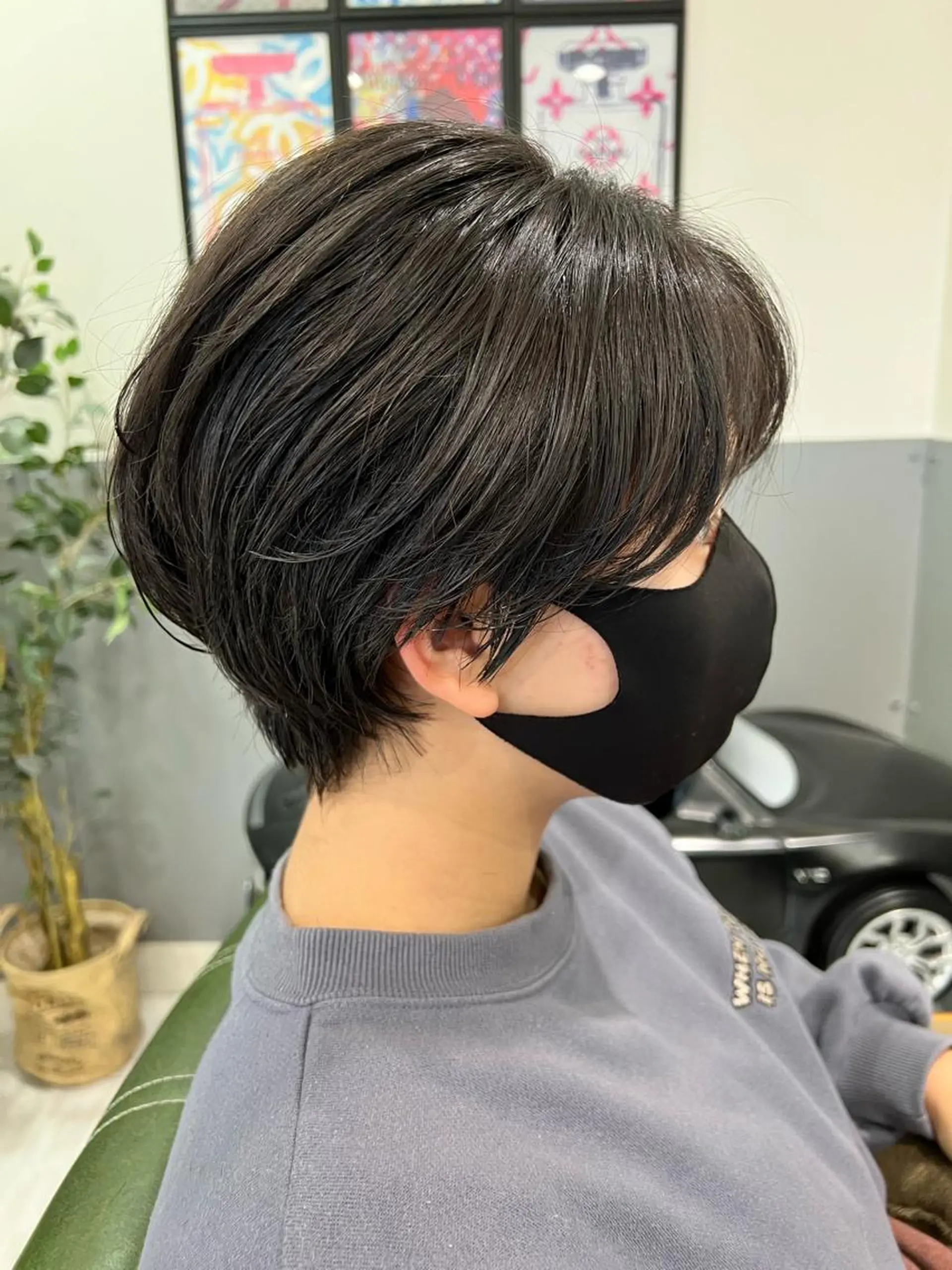 ショート 山田 香織のヘアスタイル