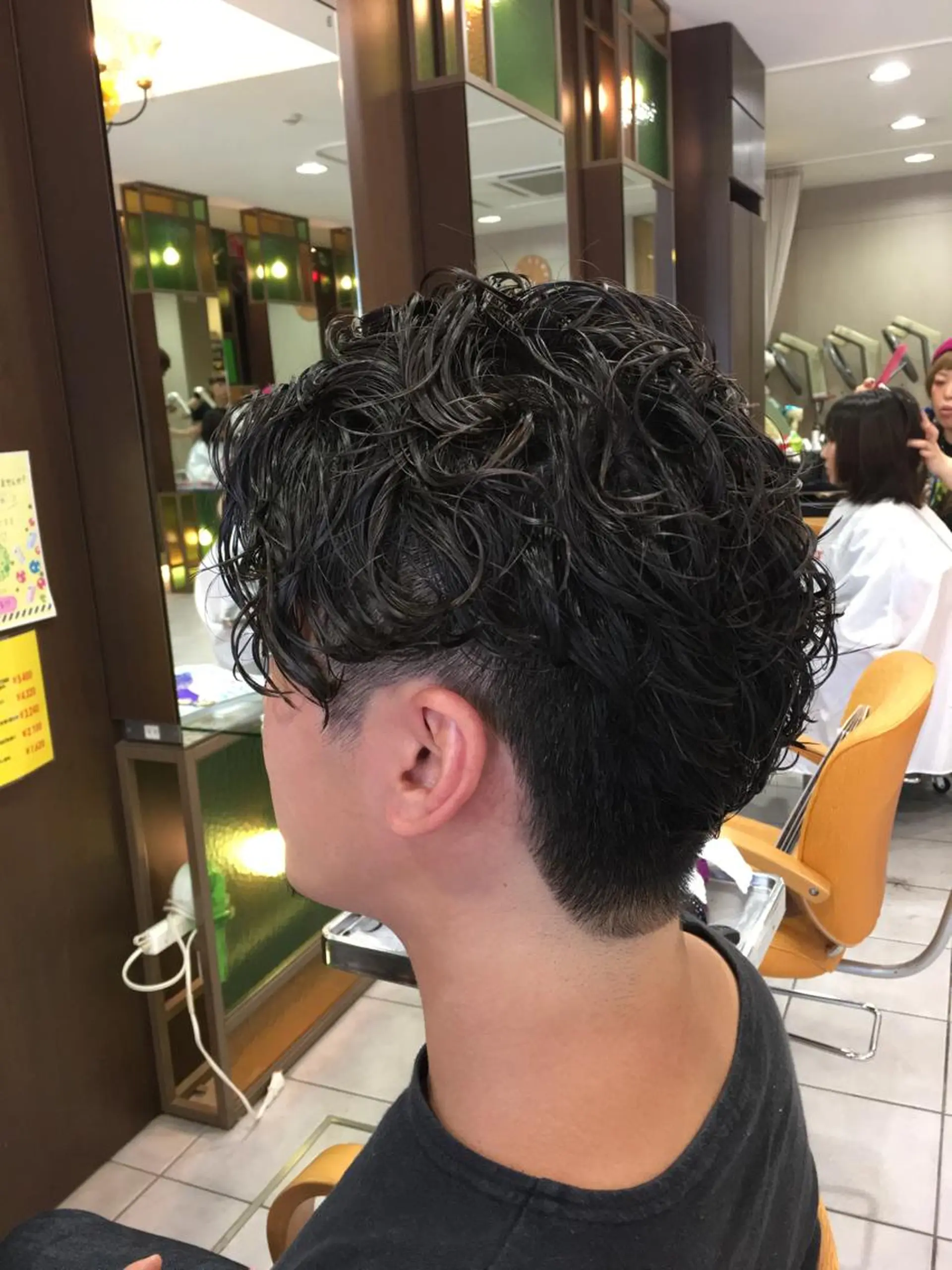 パーマ メンズ メンズパーマ ツーブロック Blossom大塚 ディレクター永野のヘアスタイル